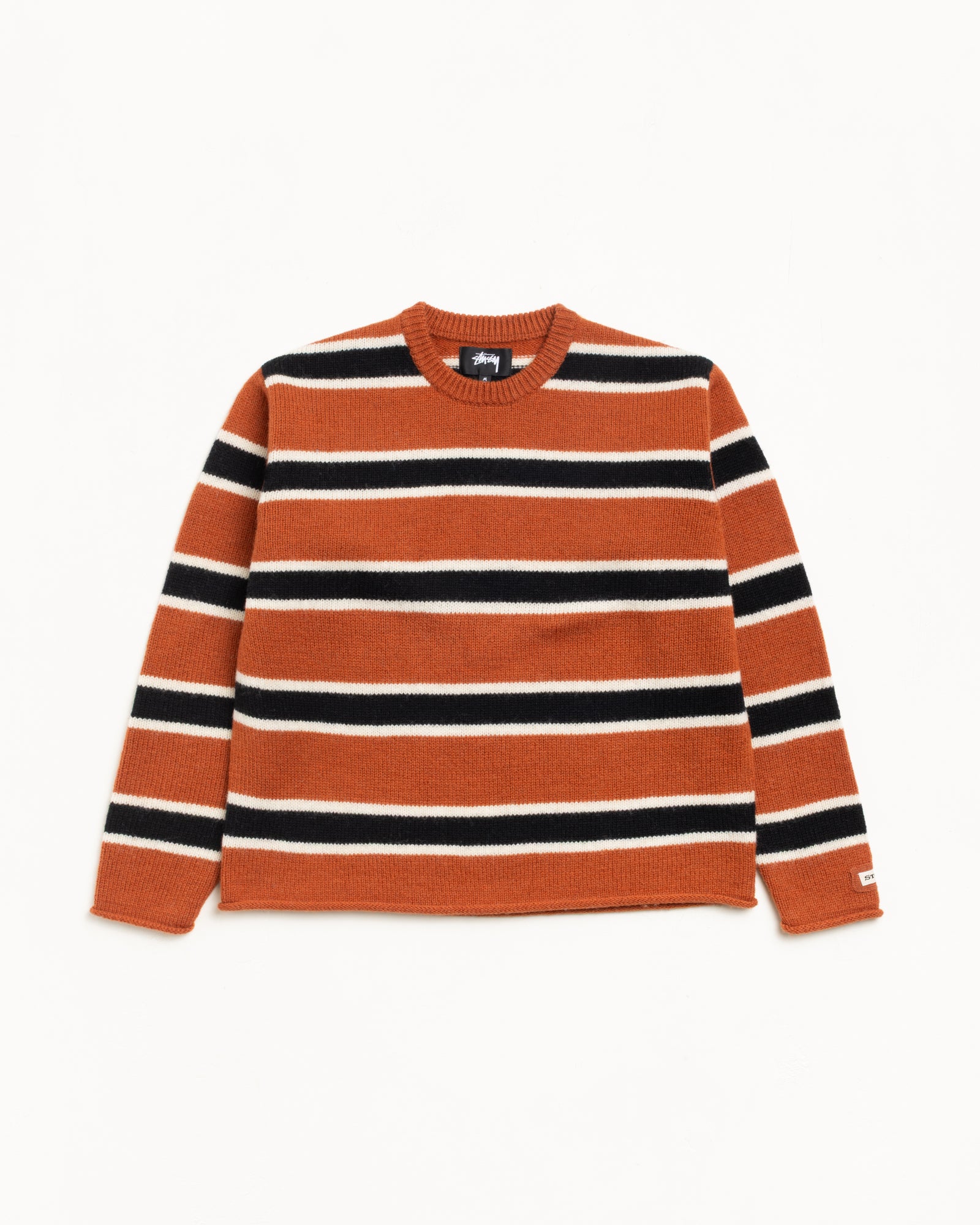 Striped Wool Sweater – Umber | Tops & Knits | Stüssy