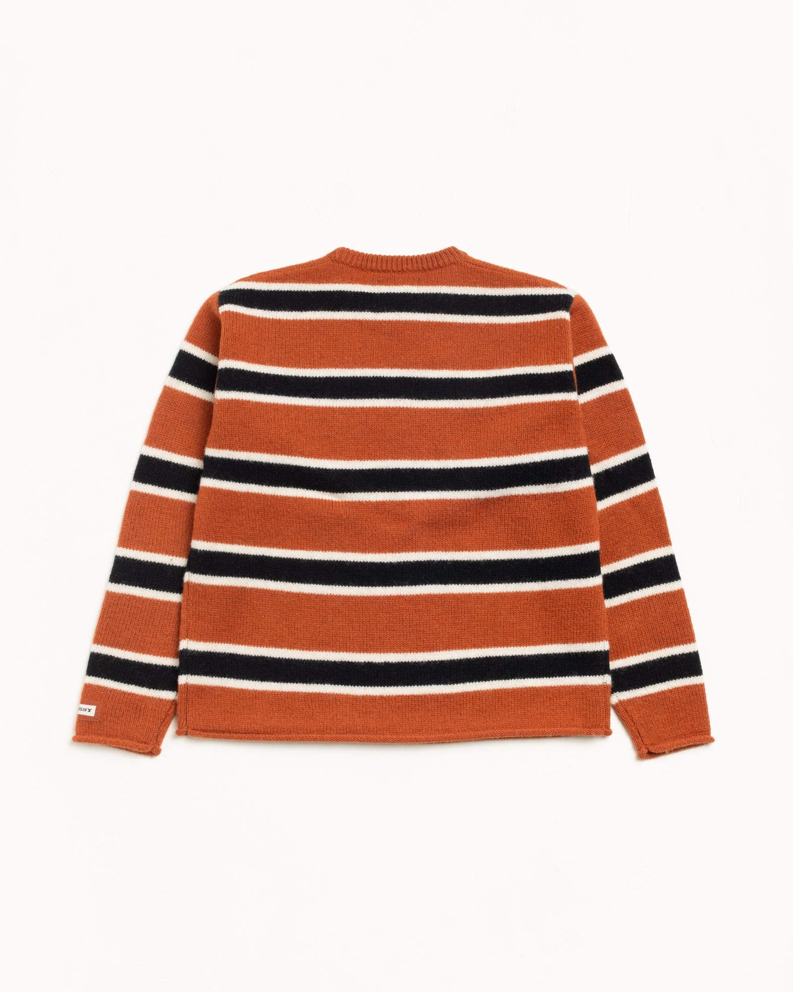 Striped Wool Sweater – Umber | Tops & Knits | Stüssy