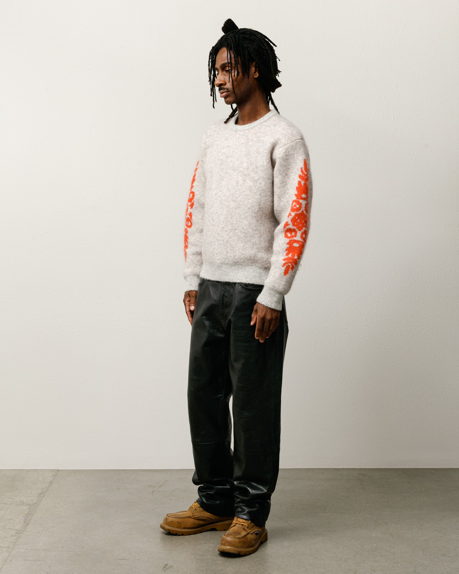 海外限定　STUSSY FLOWER SWEATER ニット セーター　XL 海外限定 STUSSY FLOWER SWEATER ニット セーター XL org.jpg