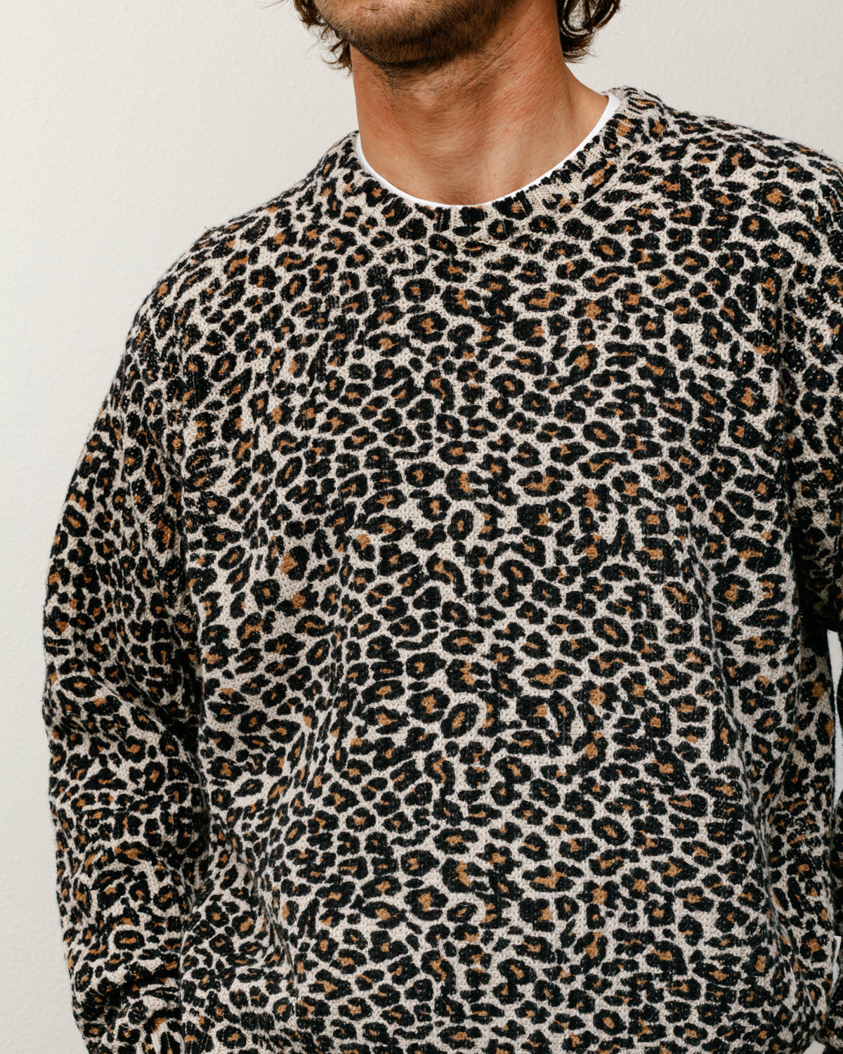 Leopard Sweater – Leopard | Tops & Knits | Stüssy