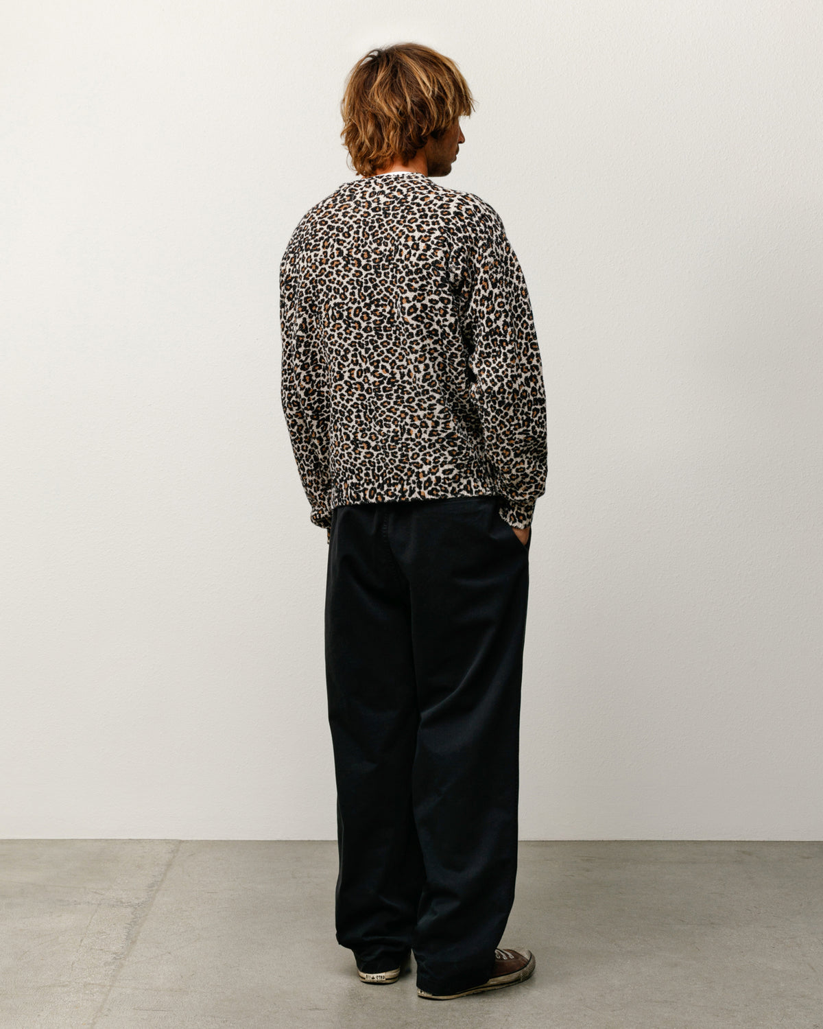 Leopard Sweater – Leopard | Tops & Knits | Stüssy