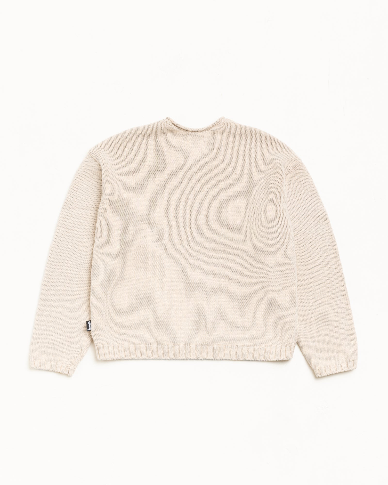 Roll V Neck Sweater – Oatmeal | Tops & Knits | Stüssy