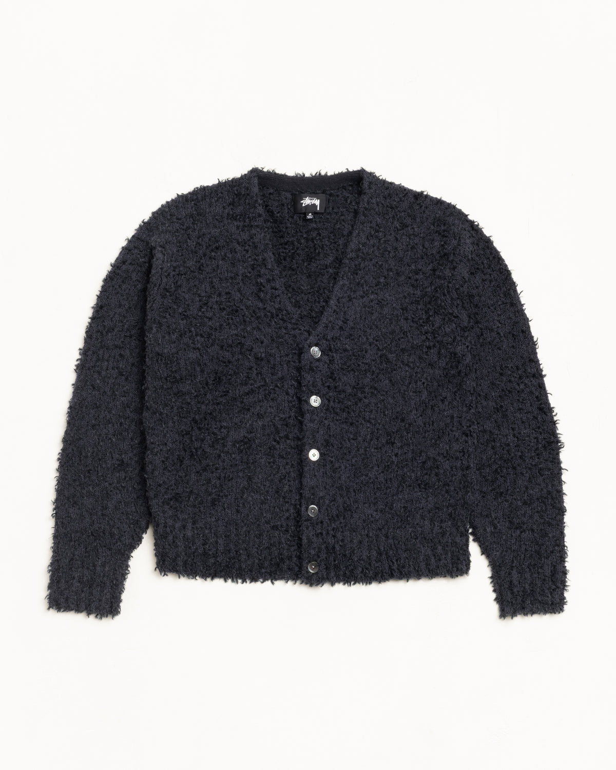 Textured Cardigan - Black | Knits | Stüssy