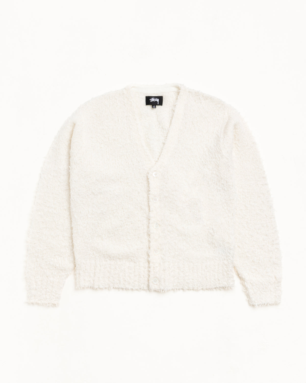 Textured Cardigan – Off White | Knits | Stüssy