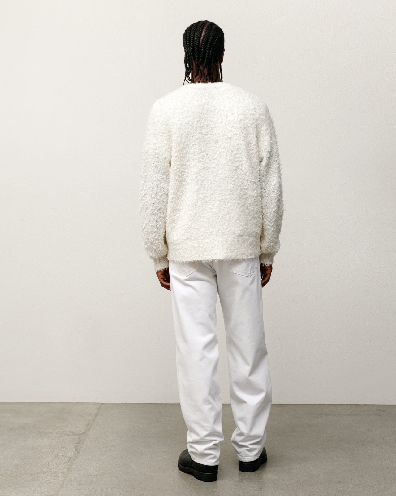 Textured Cardigan – Off White | Knits | Stüssy
