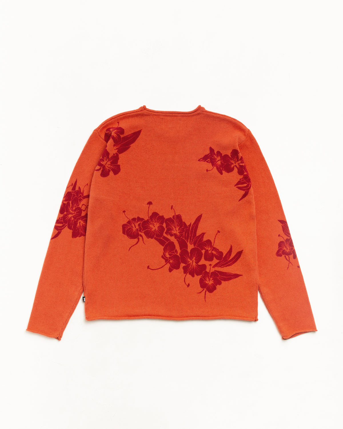 Floral Roll Neck Sweater – Rust | Tops & Knits | Stüssy
