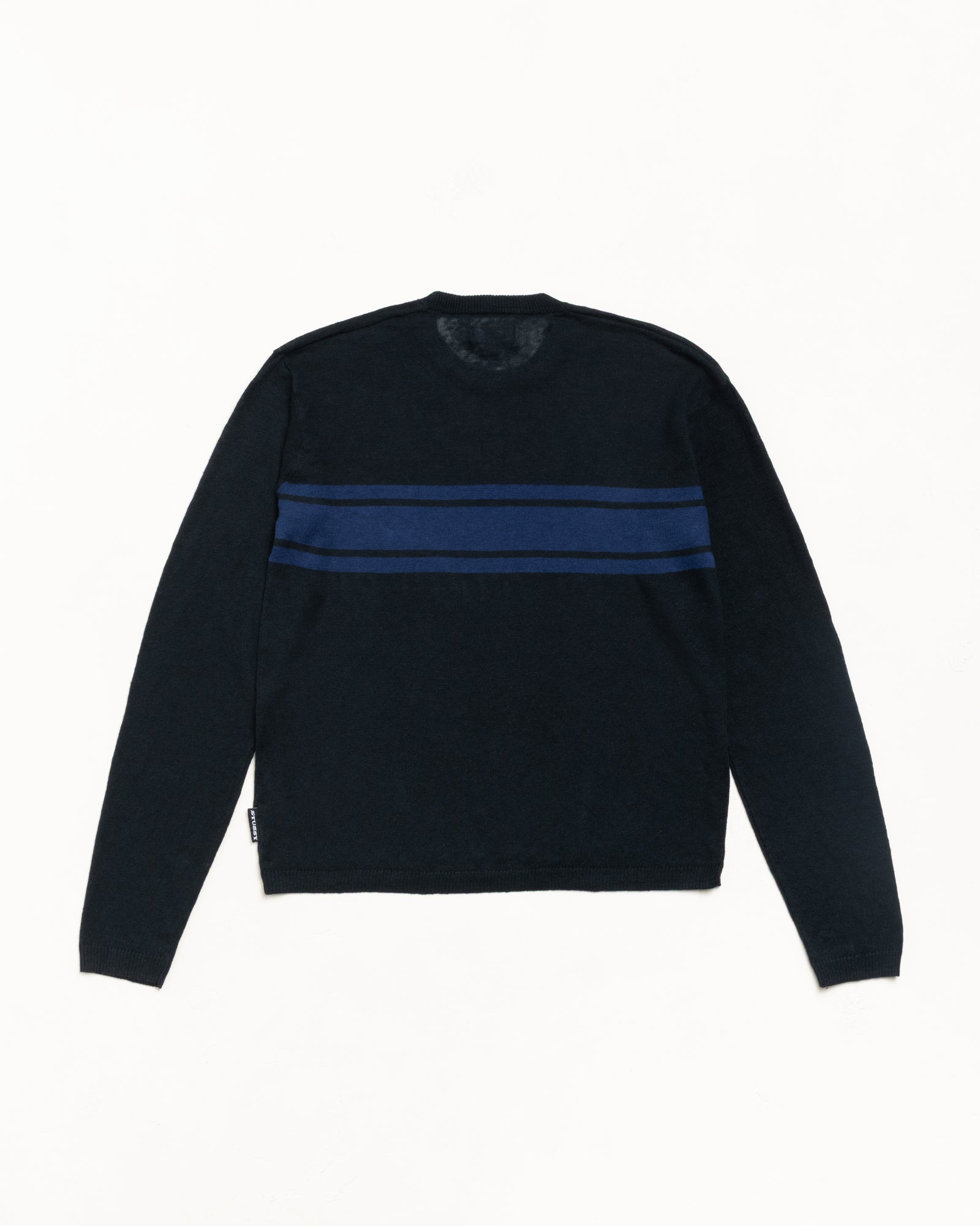 Lightweight Striped Sweater - Black | Tops & Knits | Stüssy