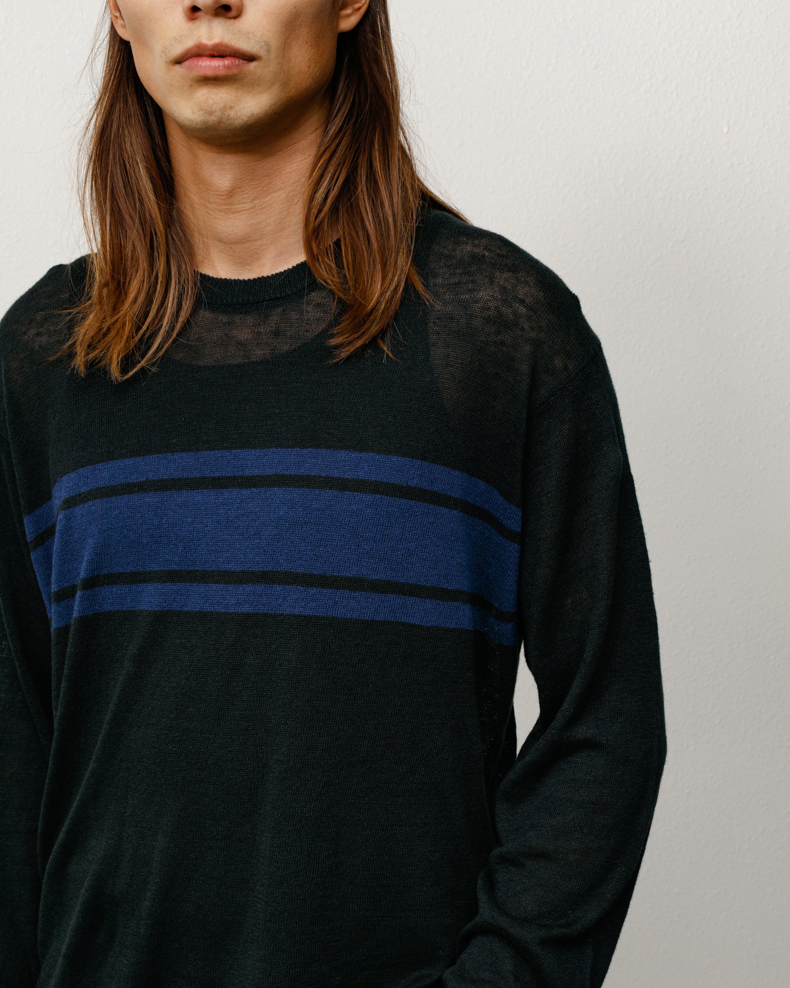 Lightweight Striped Sweater – Black | Tops & Knits | Stüssy