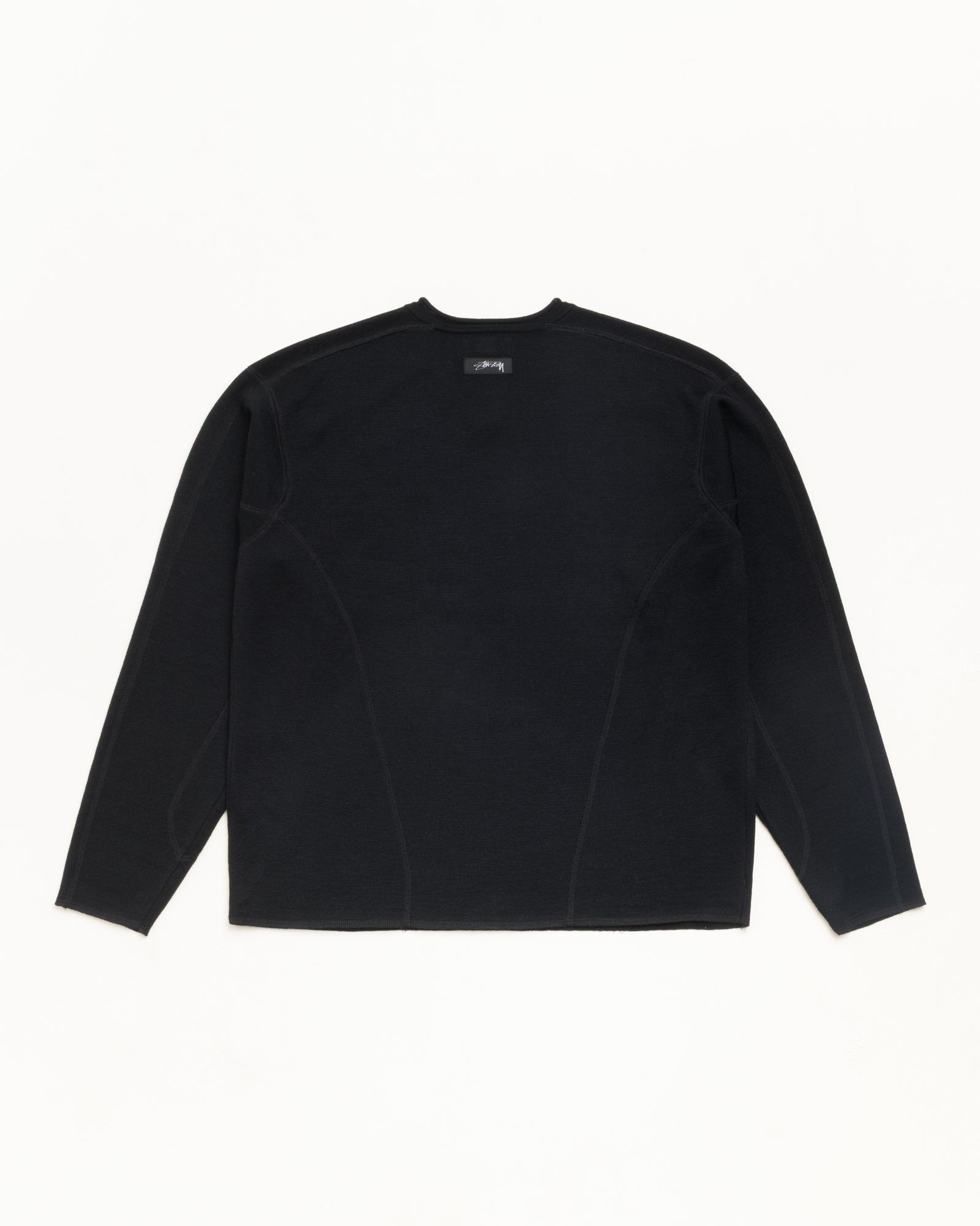 Wave Knit Sweater - Black | Tops & Knits | Stüssy