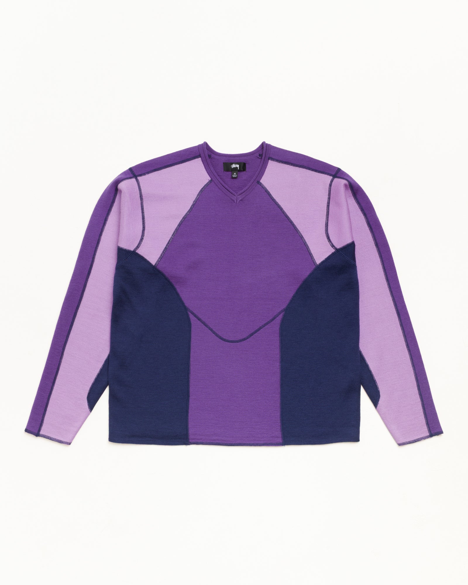 Wave Knit Sweater - Lavender | Tops & Knits | Stüssy