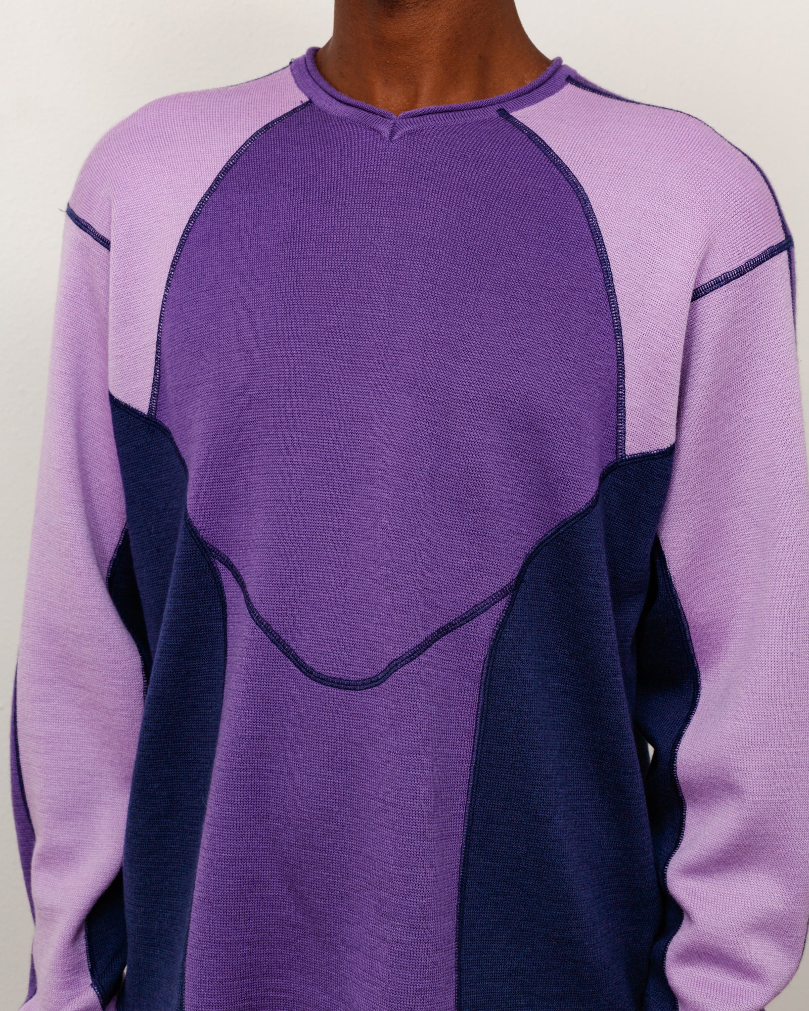 Wave Knit Sweater - Lavender | Tops & Knits | Stüssy