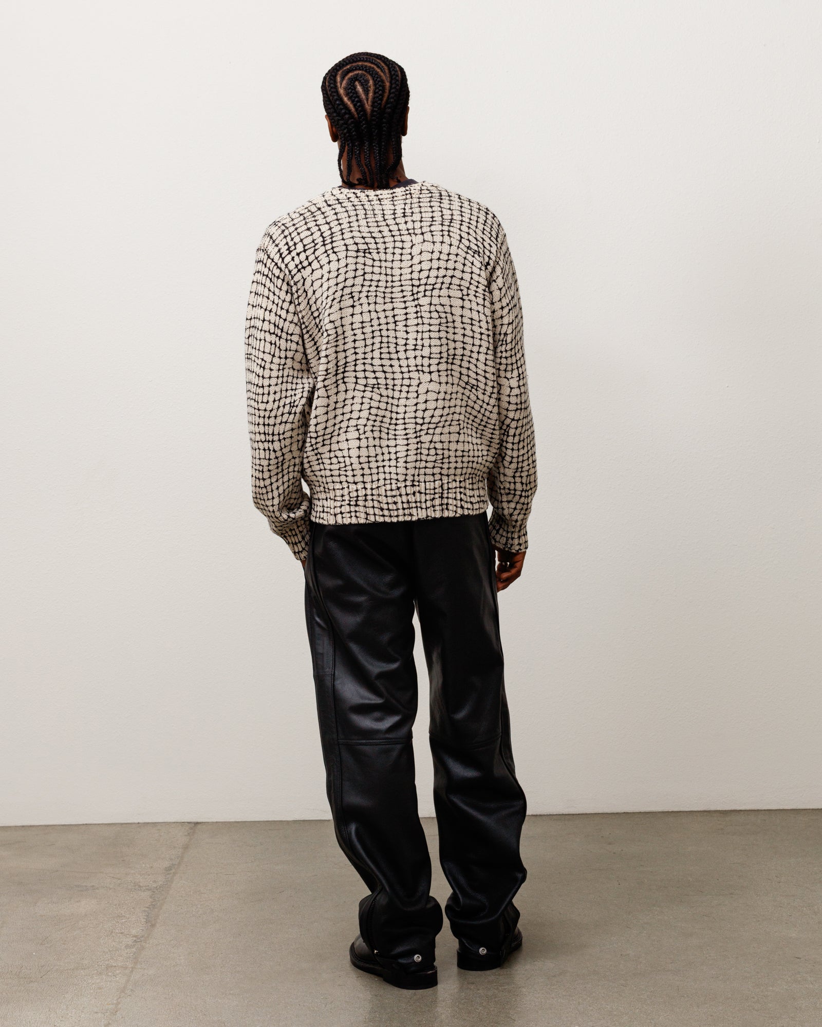 トップス Stussy Crew Neck Mesh Sweater Mesh Print Sweater - Mesh Net | Tops & Knits | Stüssy