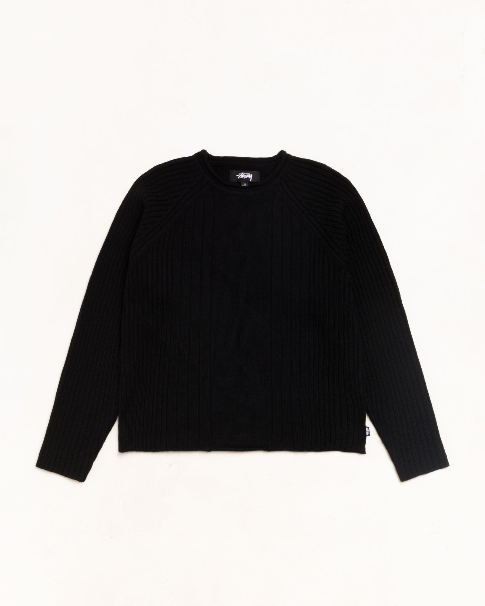 STUSSY ROLL NECK SWEATER Lサイズ 黒 Merino Roll Neck Sweater - Black | Tops & Knits | Stüssy