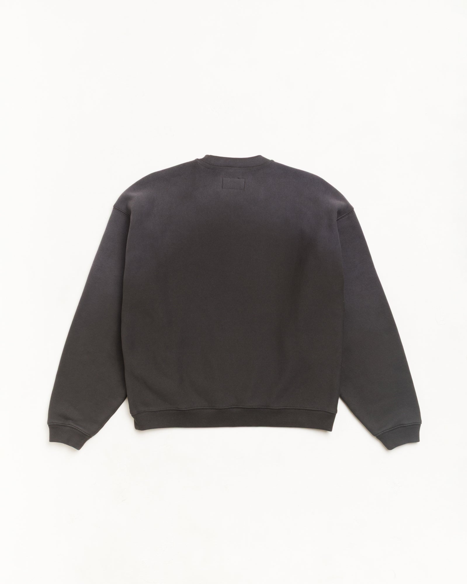 トップス 90s Old Stussy sweater black faded Sun Faded Oversized Crew - Black | Crew Fleece | Stüssy