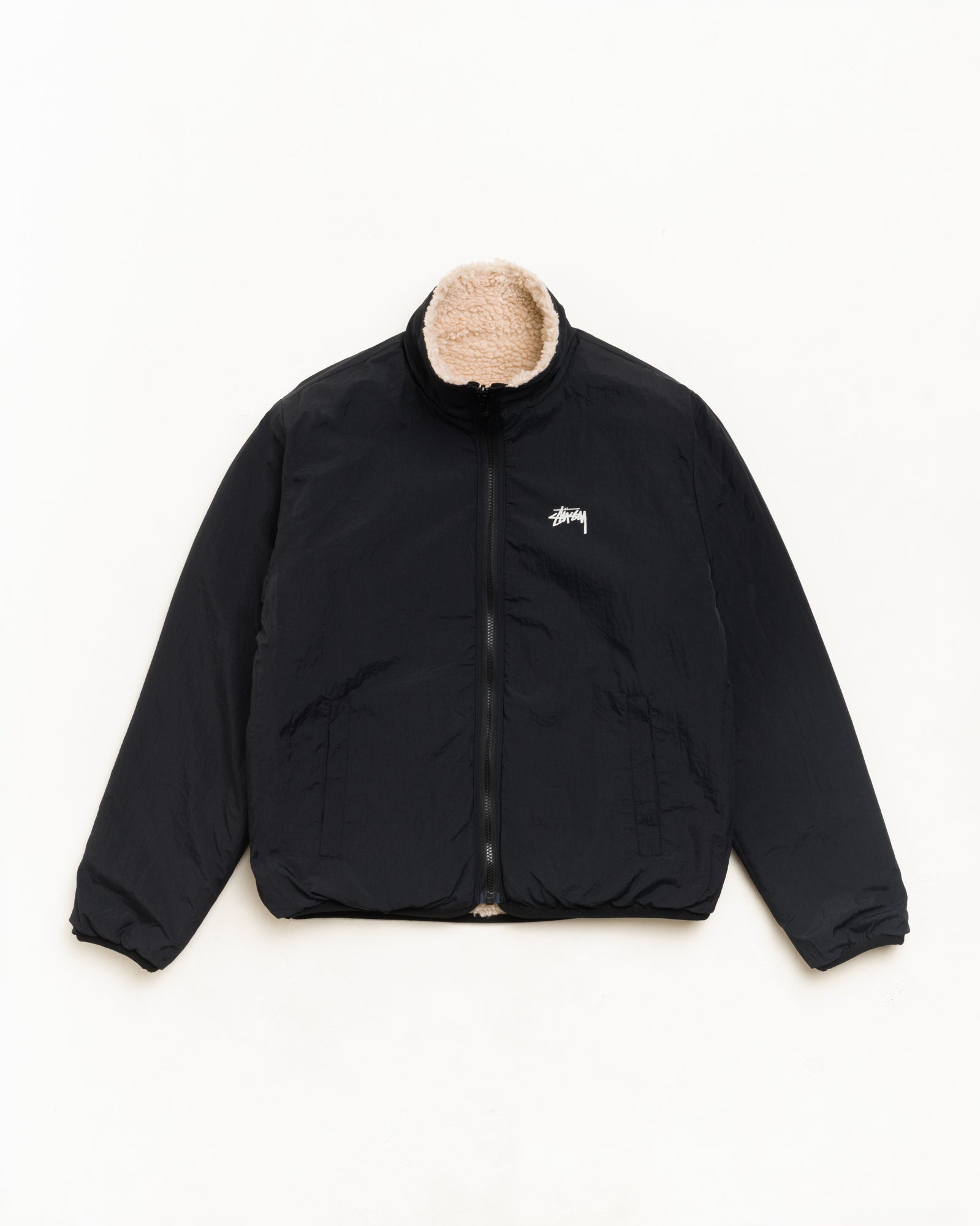 ジャケット・アウター ssx2673 Sherpa Reversible Jacket - Beige | Outerwear | Stüssy