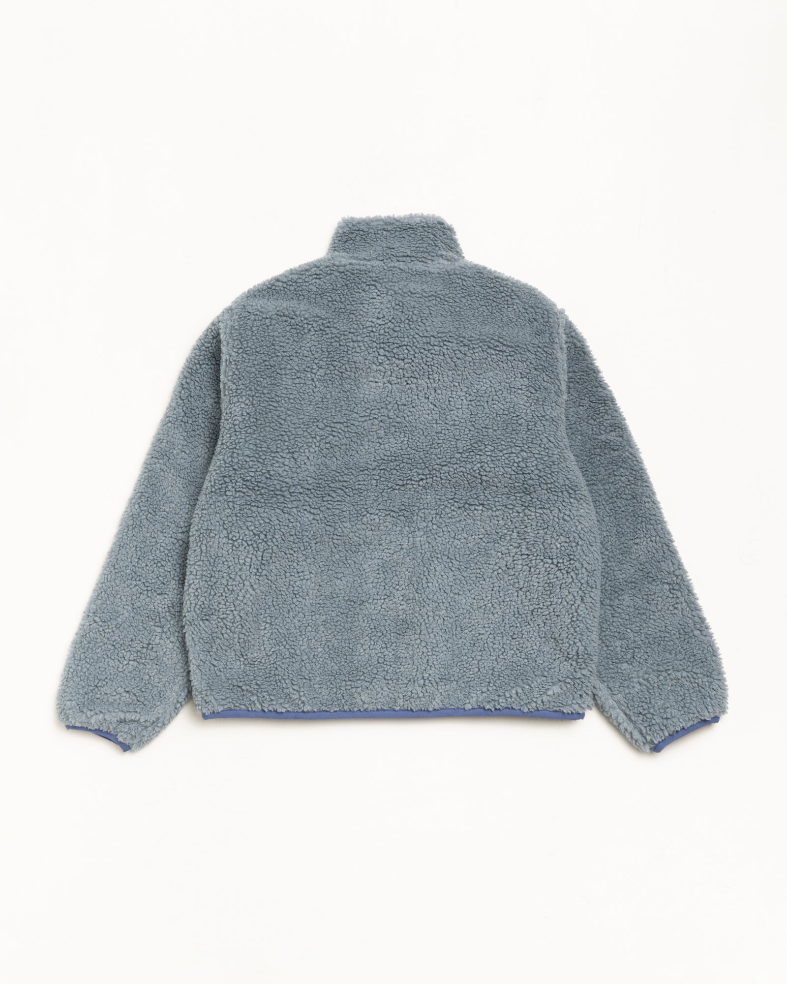 Sherpa Reversible Jacket – Bluestone | Sweats | Stüssy