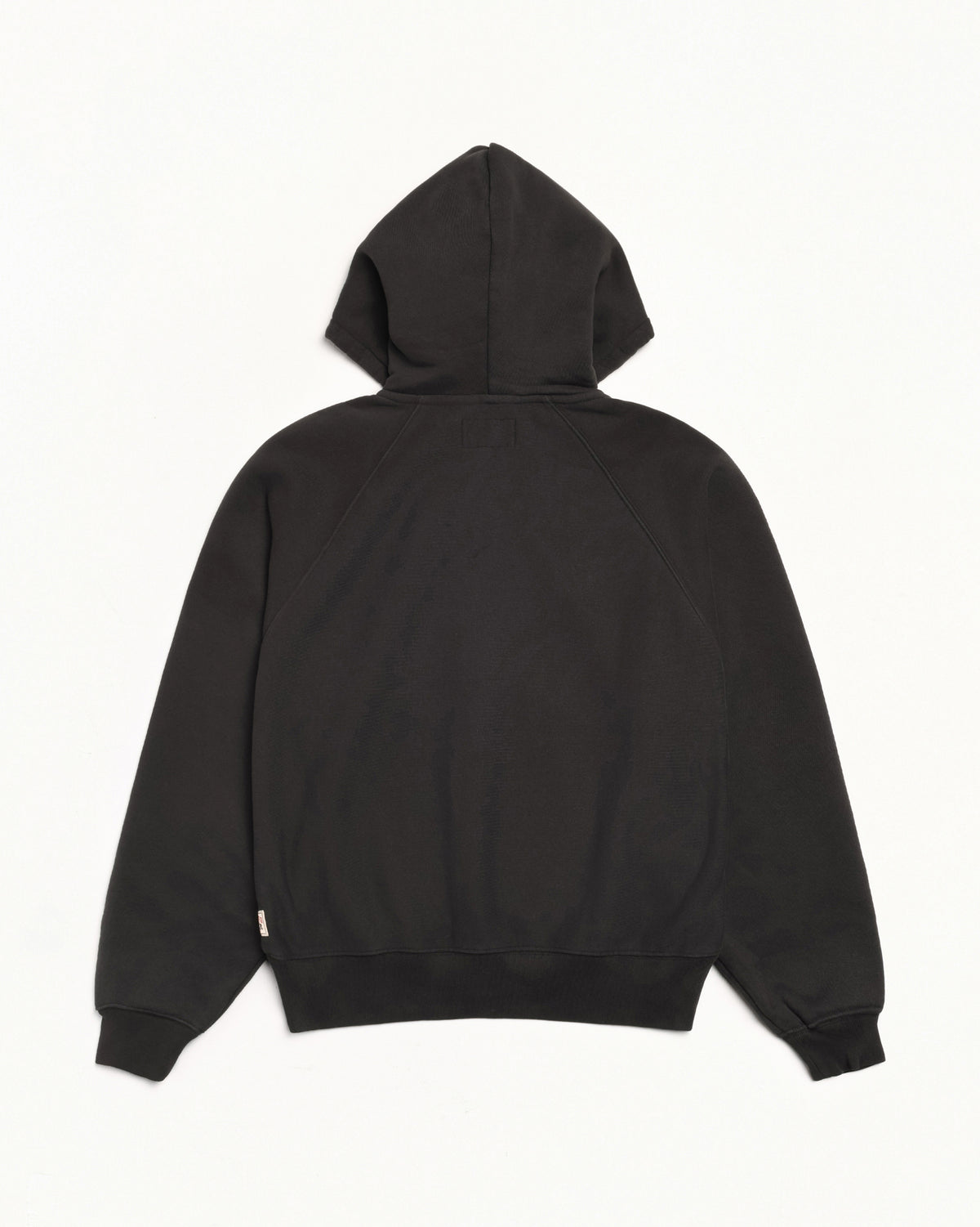 Relaxed Zip Hoodie – Washed Black | Sweats | Stüssy