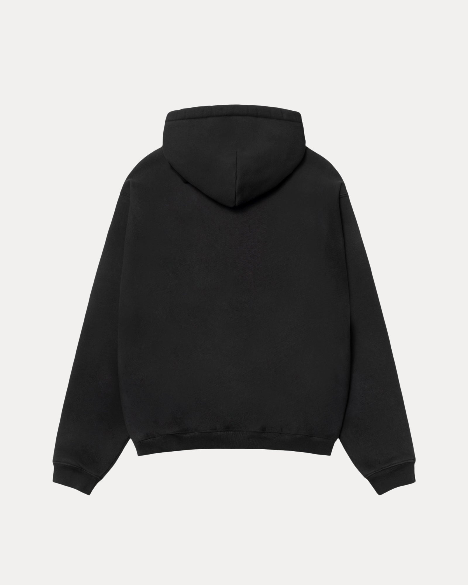 STU Relaxed Hoodie in black – Stüssy 
