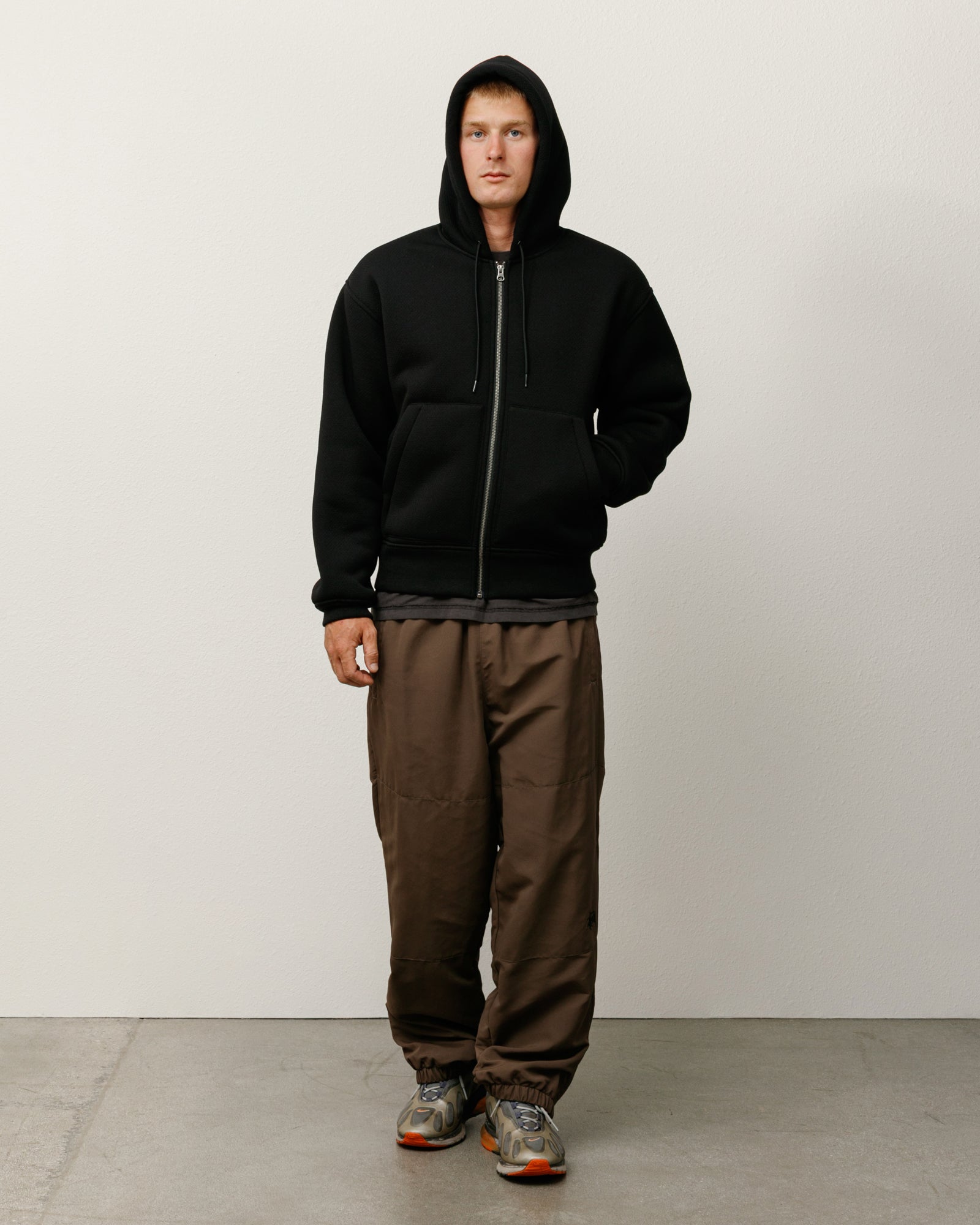 BONDED SHERPA HOODIE
