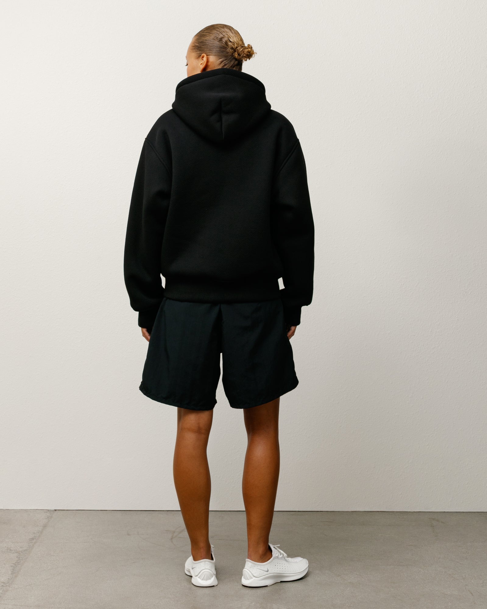 Bonded Sherpa Hoodie – Black | Sweats | Stüssy