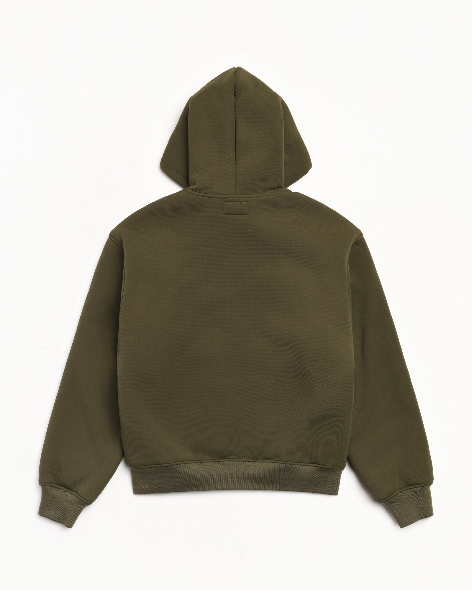 Bonded Sherpa Lined Hood Mens Long Sleeve In Green