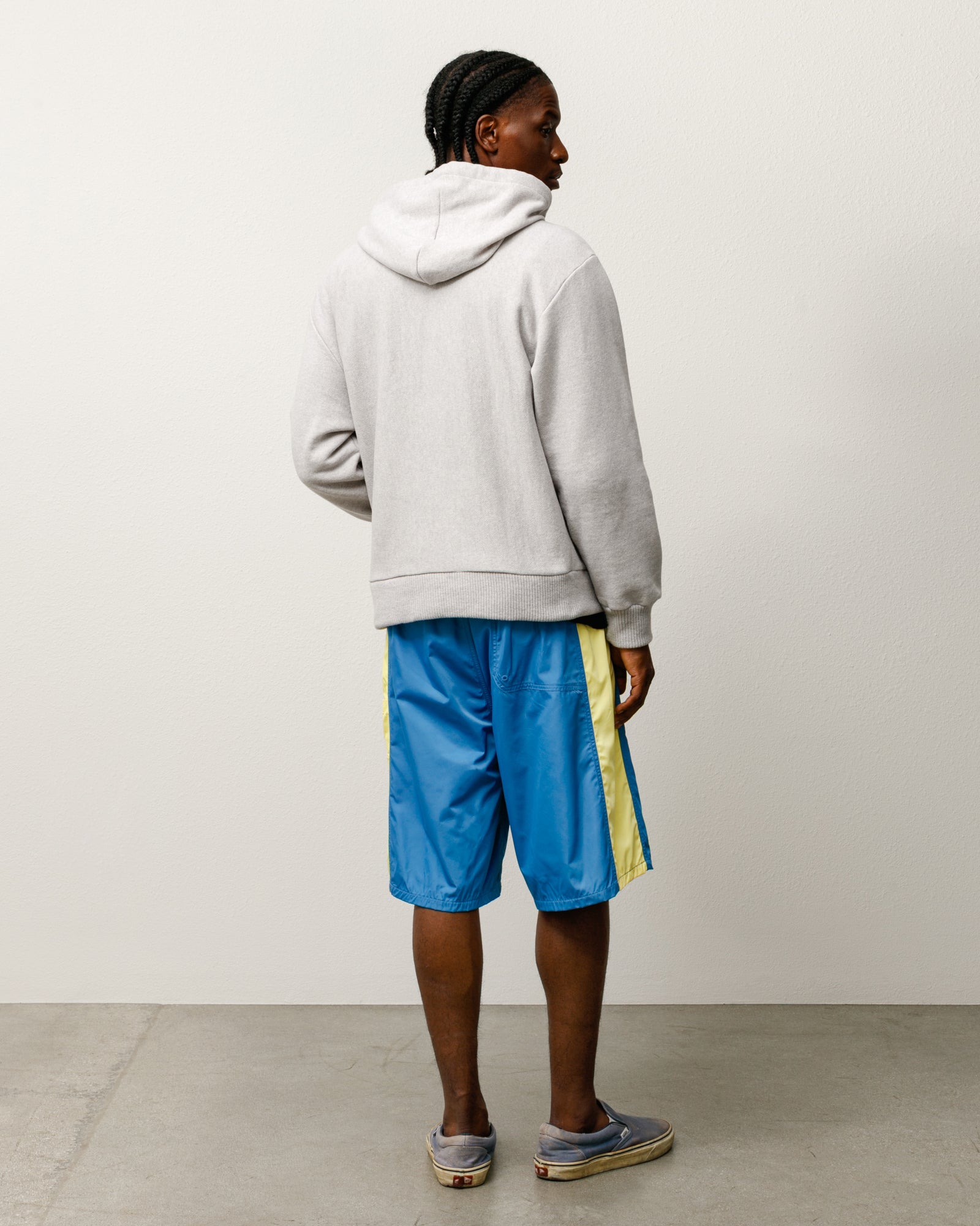 Patch Zip Knit Hoodie – Ash Heather | Tops & Knits | Stüssy