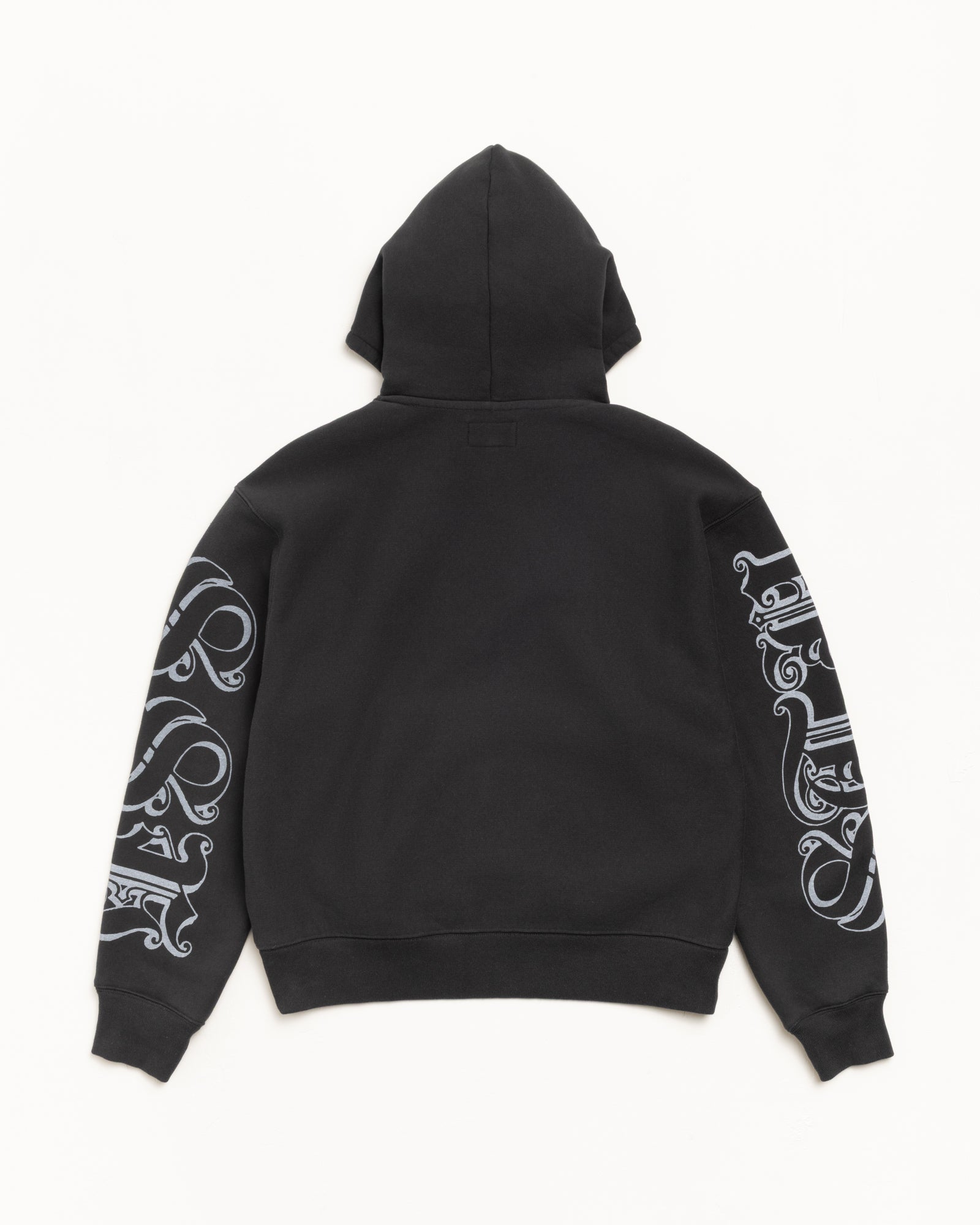 Motif Print Hoodie – Black | Sweats | Stüssy