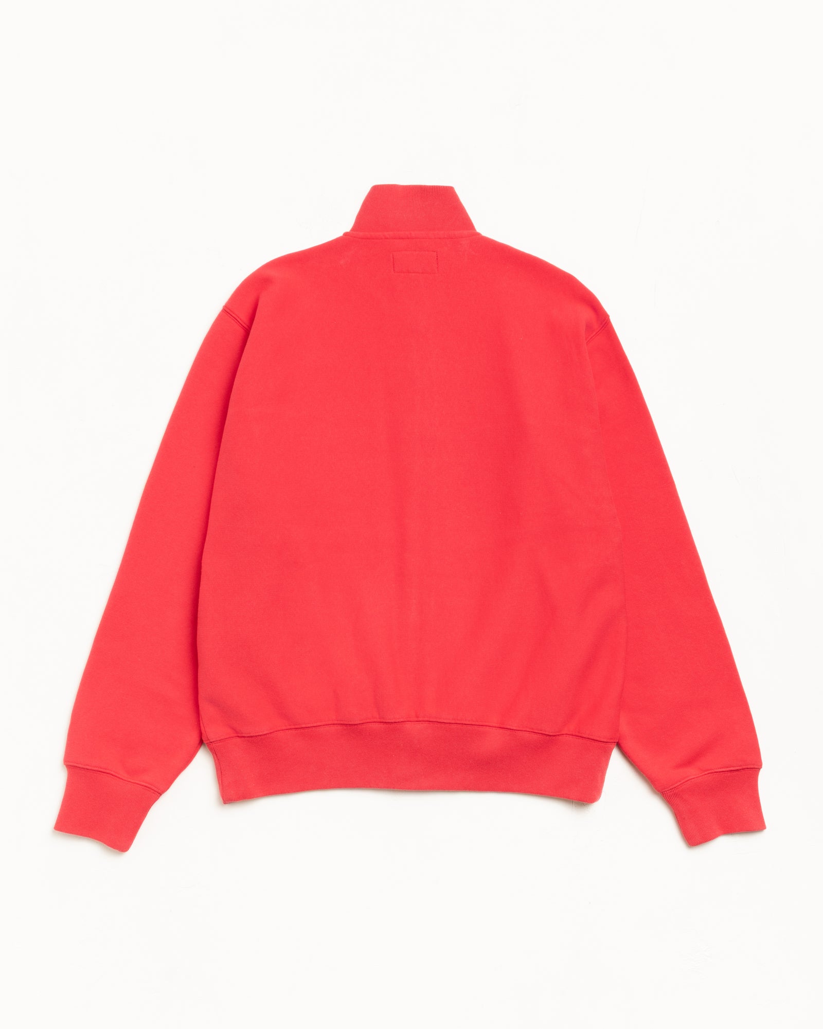 Fleece Track Jacket – Red | Zip-up Fleece | Stüssy