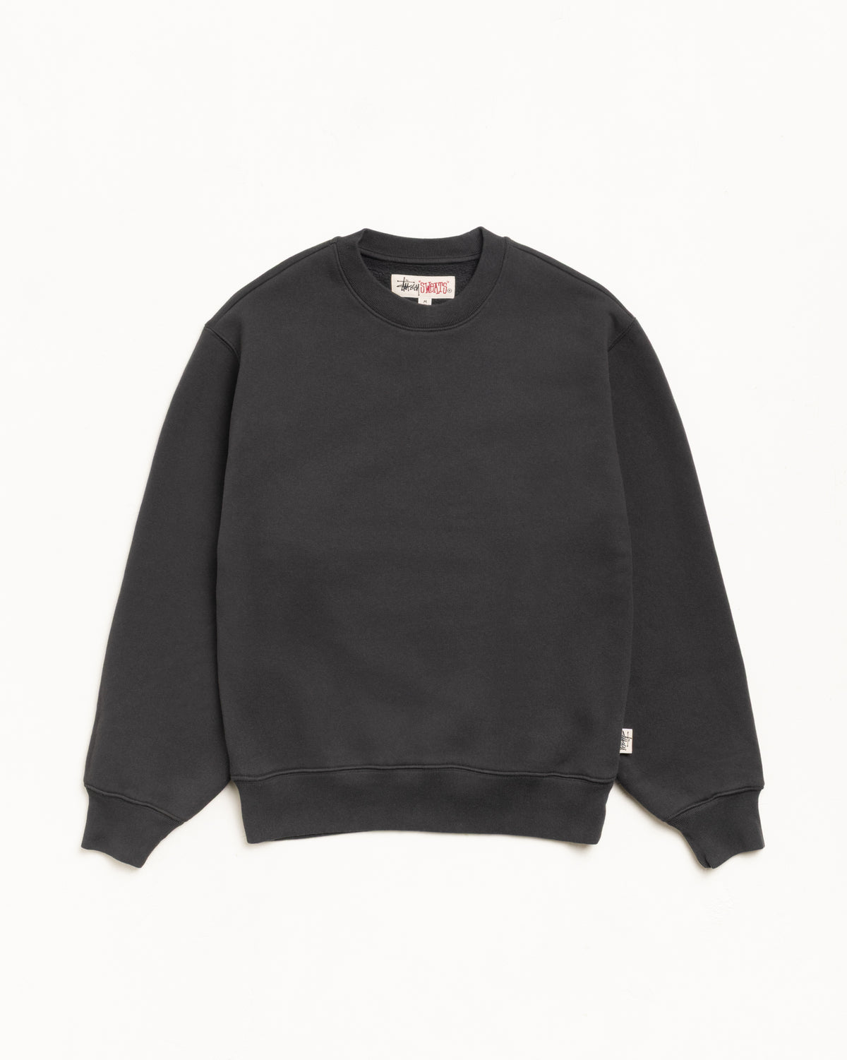 Fleece Crew – Black | Crew Fleece | Stüssy