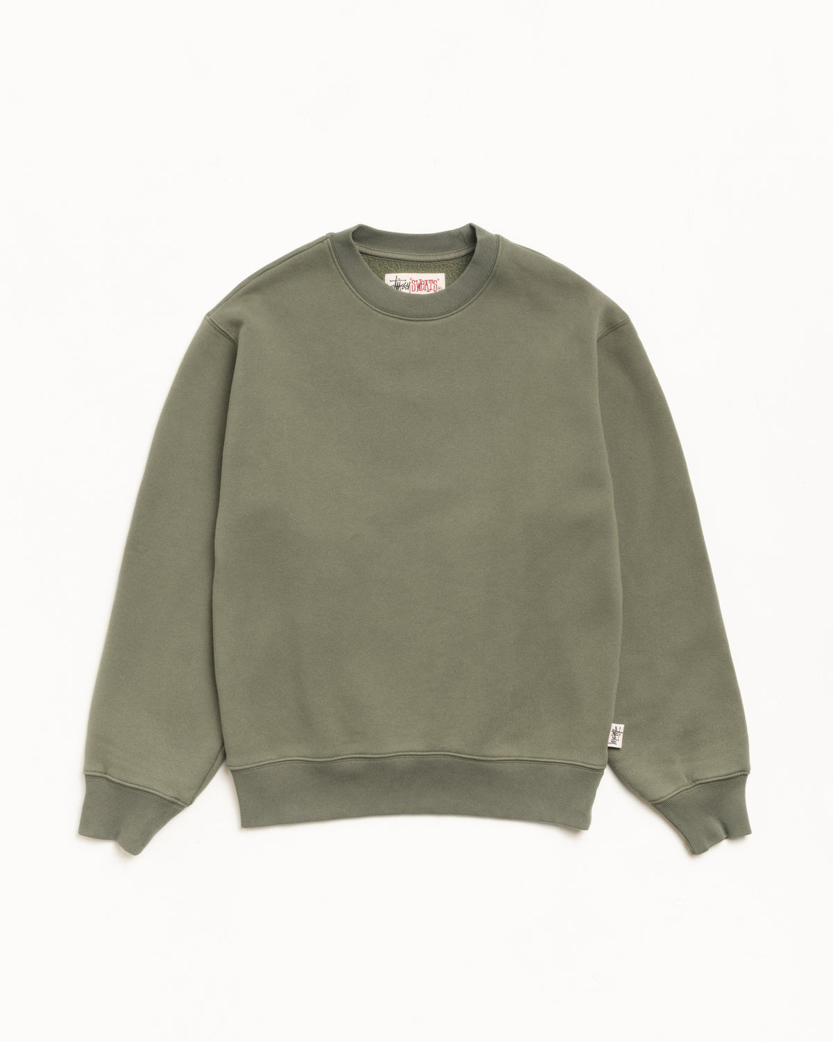 Fleece Crew – Green | Crew Fleece | Stüssy