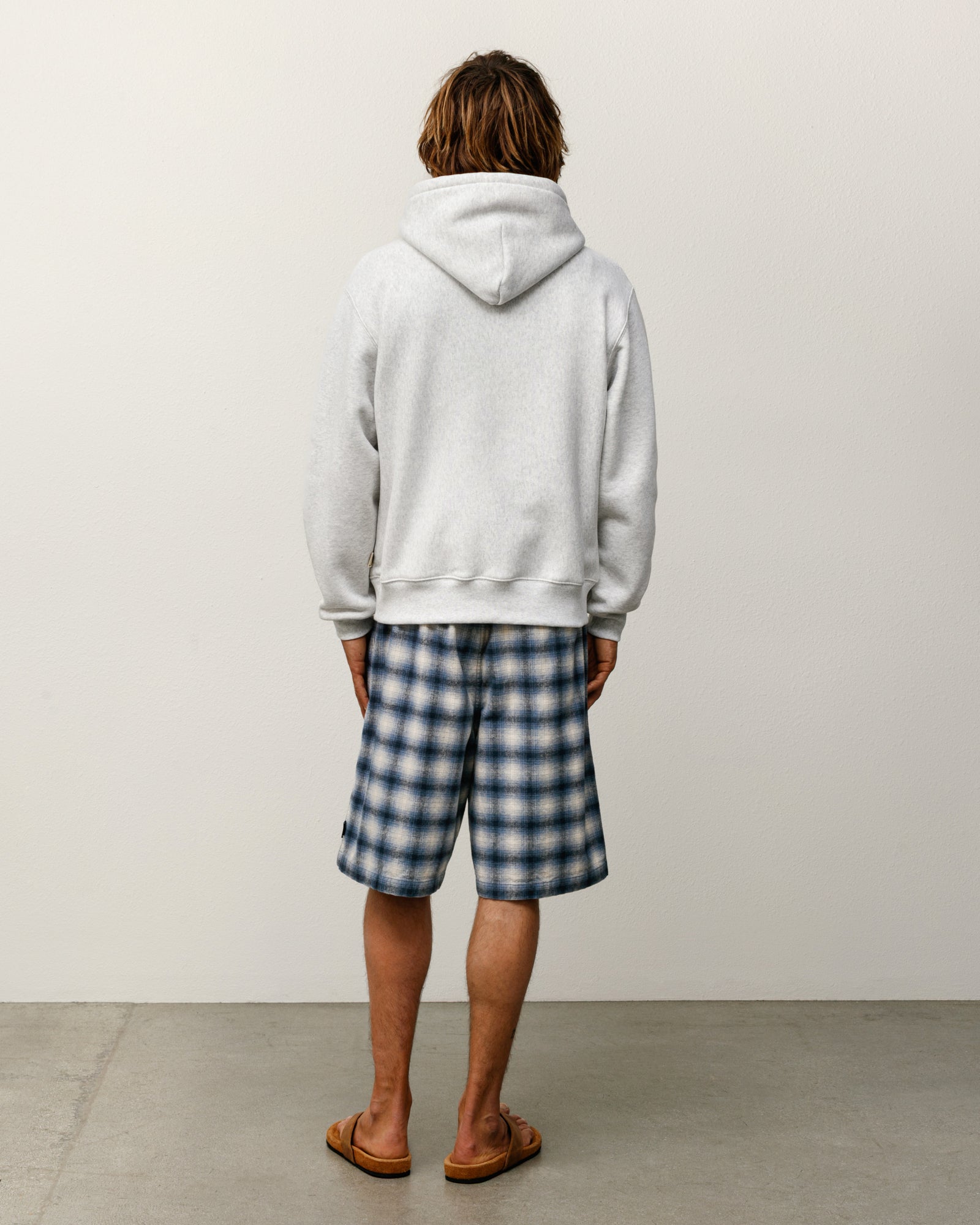 Fleece Hoodie – Ash Heather | Sweats | Stüssy