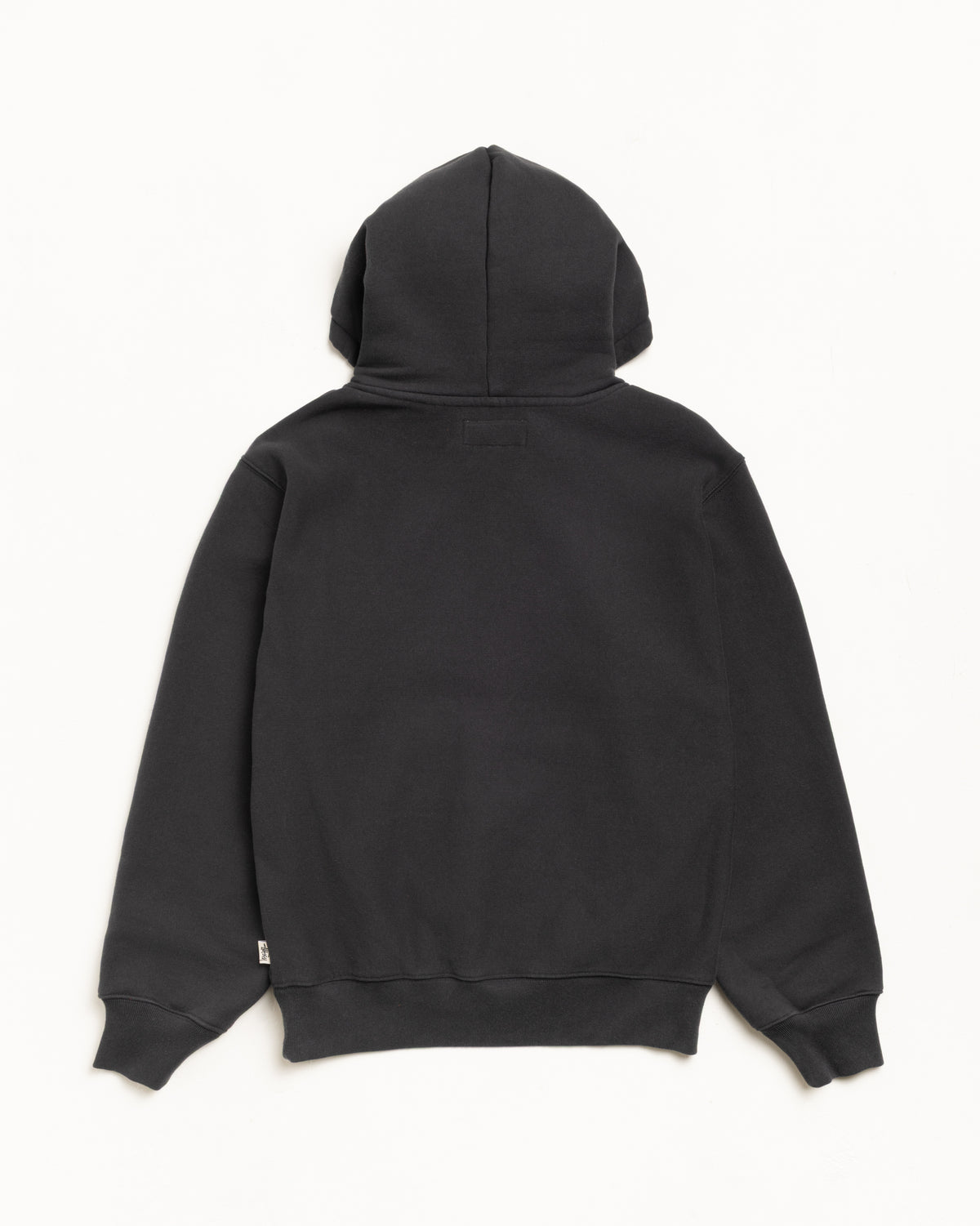 Fleece Hoodie – Black | Sweats | Stüssy