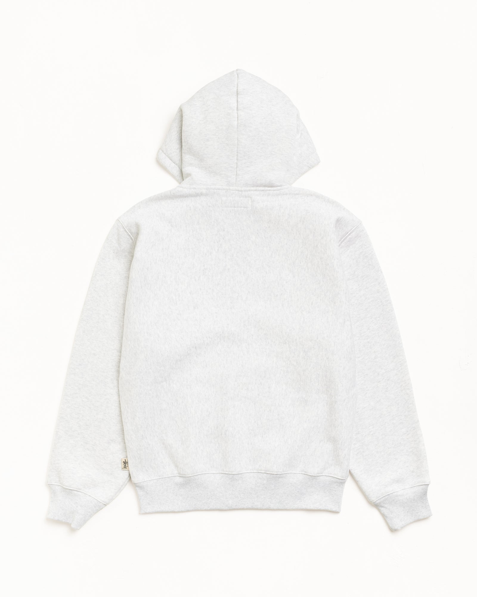 Fleece Zip Hoodie – Ash Heather | Zip-up Fleece | Stüssy