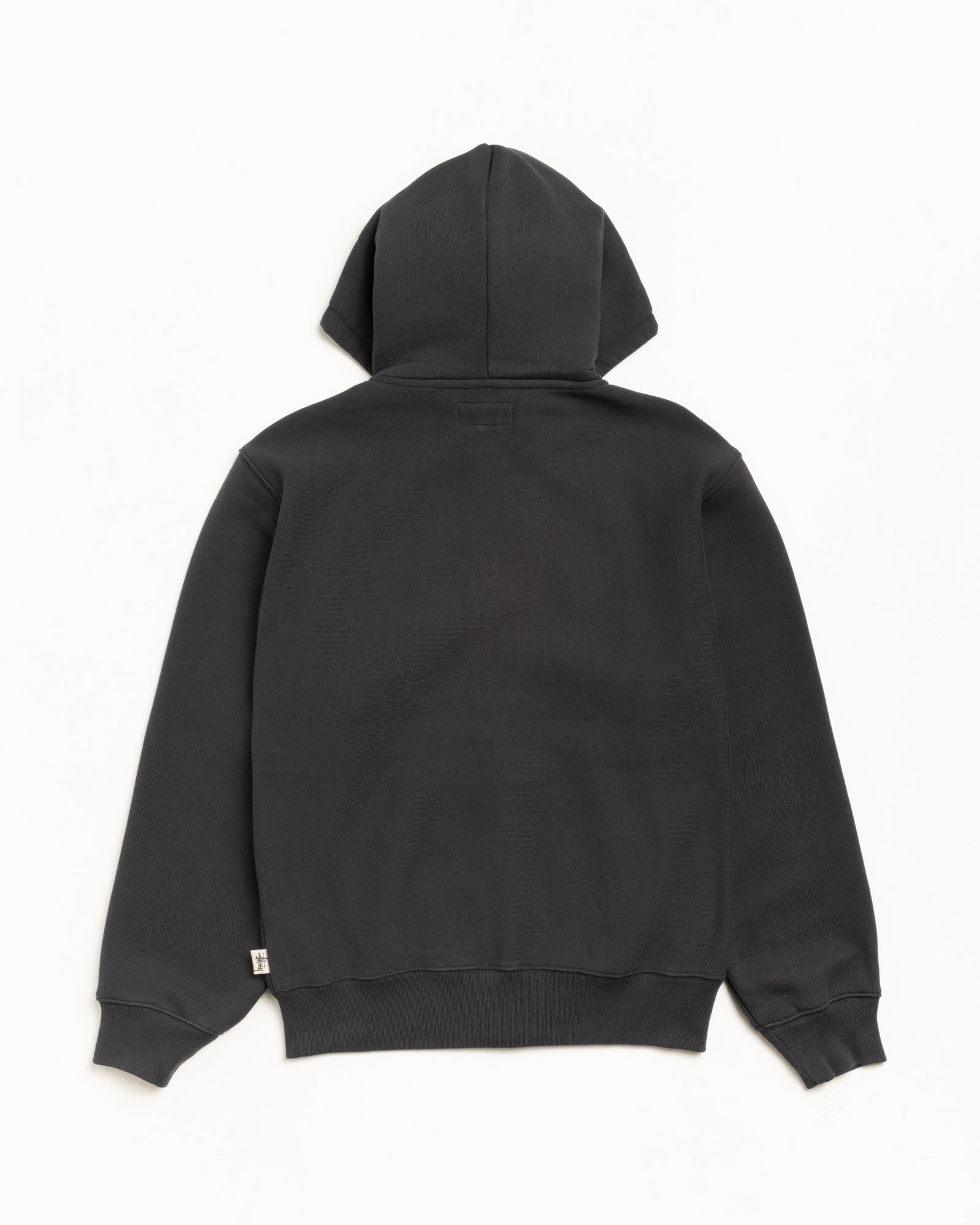 Fleece Zip Hoodie – Black | Zip-up Fleece | Stüssy