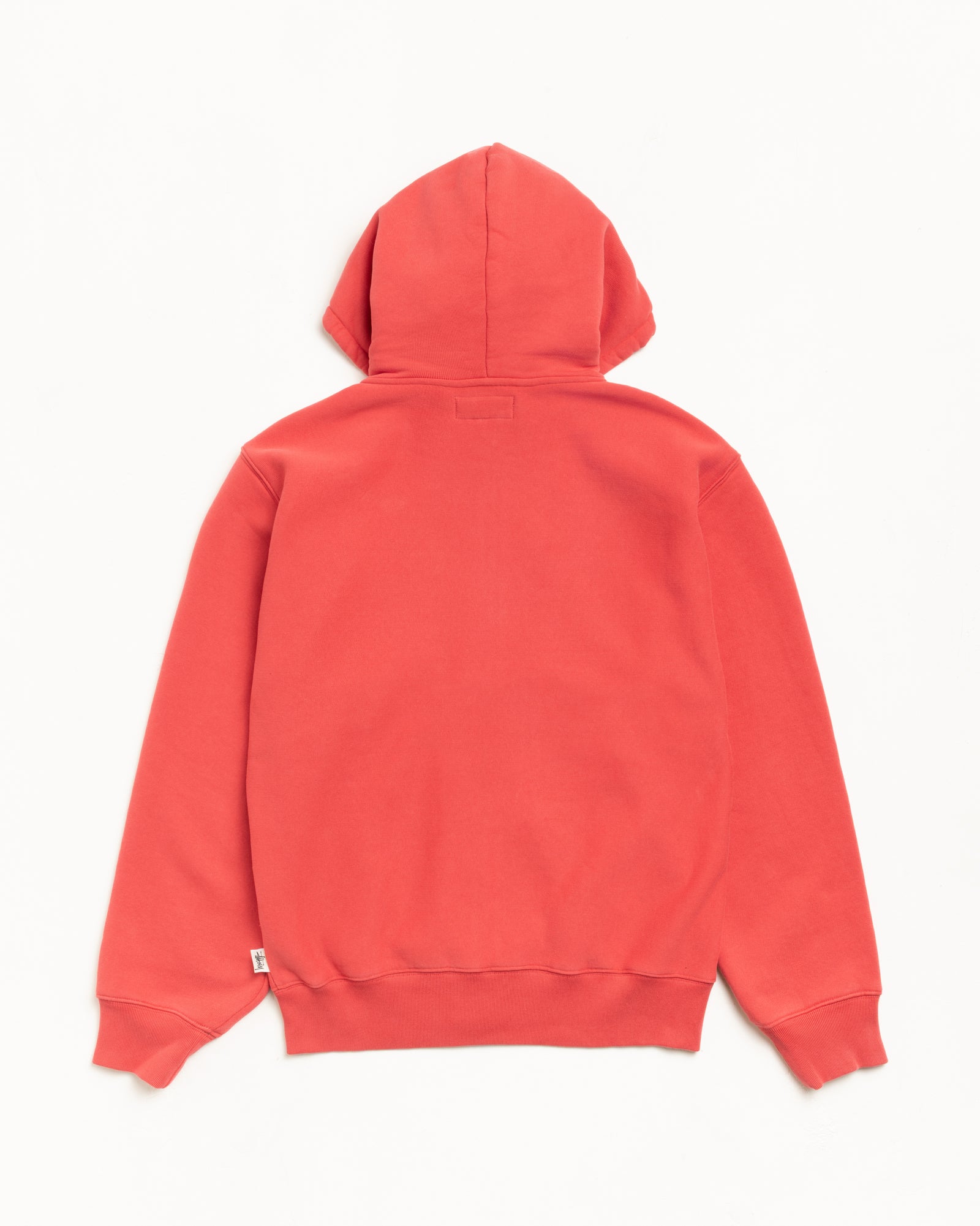 Sweats Zip Hoodie Mens Long Sleeve In Red