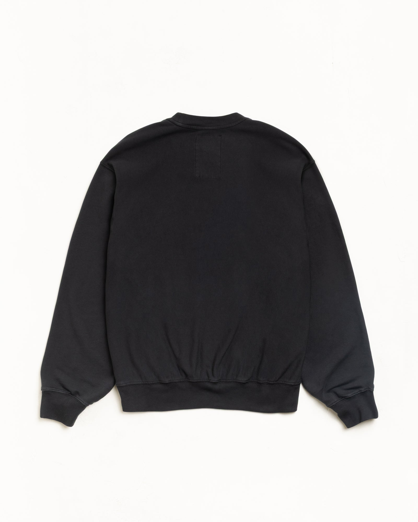 Lightweight Terry Crew – Black | Crew Fleece | Stüssy
