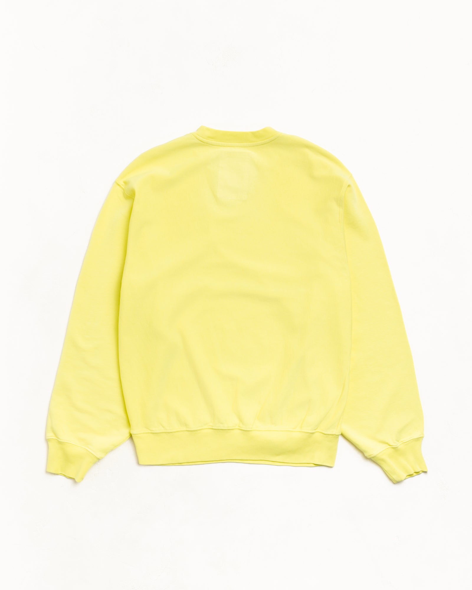 Lightweight Terry Crew – Yellow | Crew Fleece | Stüssy