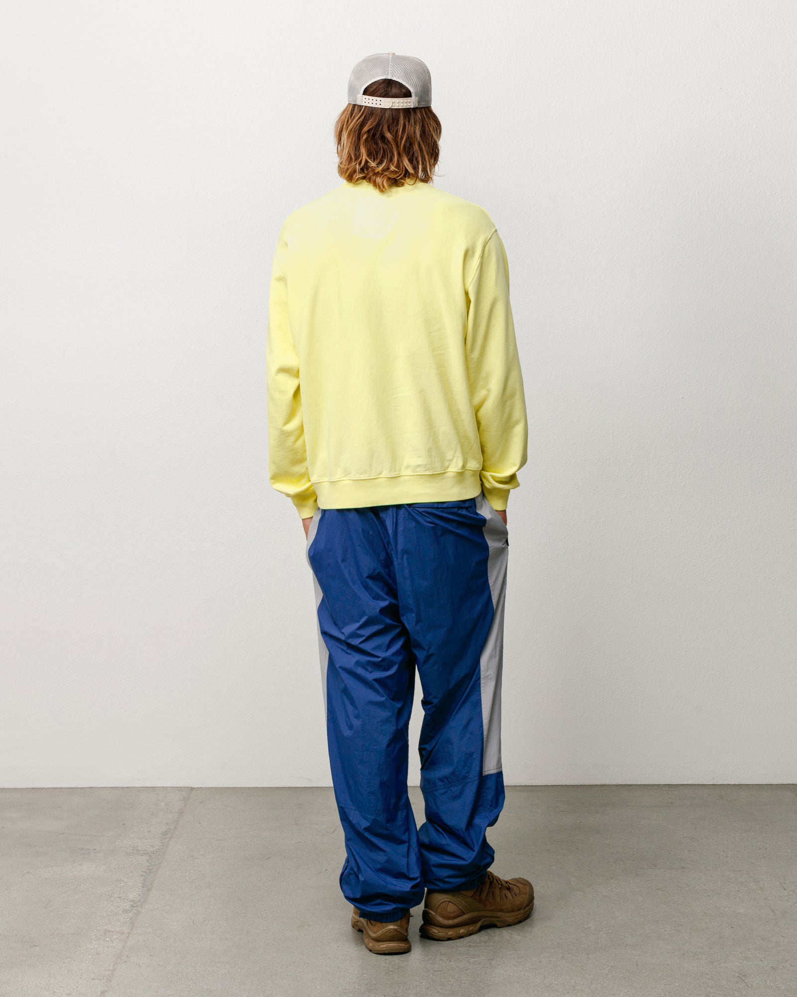 Lightweight Terry Crew – Yellow | Crew Fleece | Stüssy