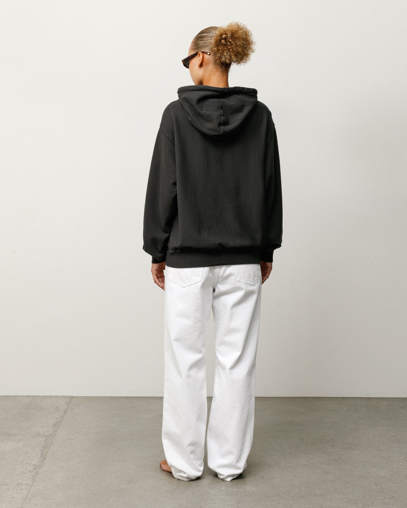 Lightweight Terry Hoodie – Black | Sweats | Stüssy