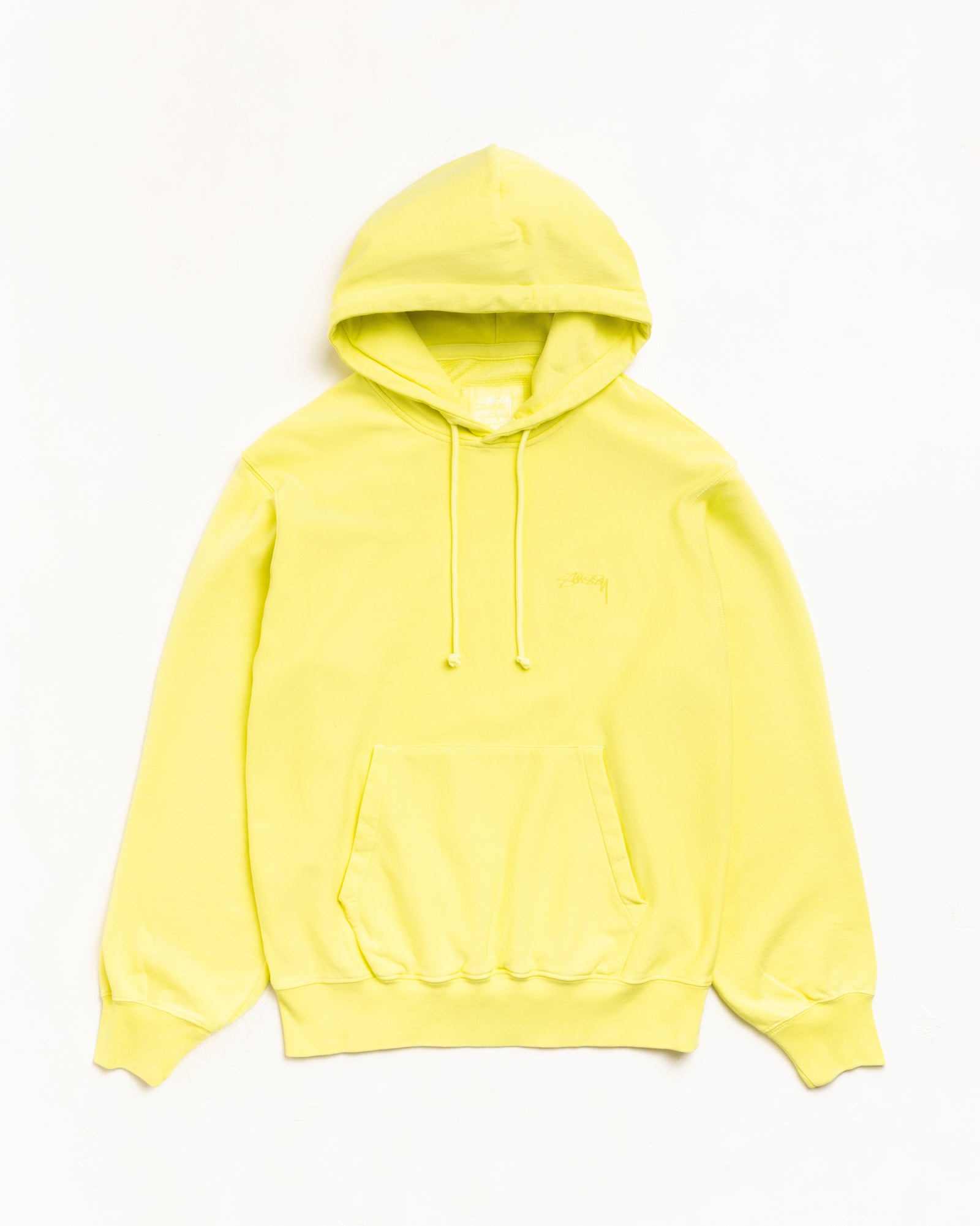 Lightweight Terry Hoodie – Yellow | Sweats | Stüssy