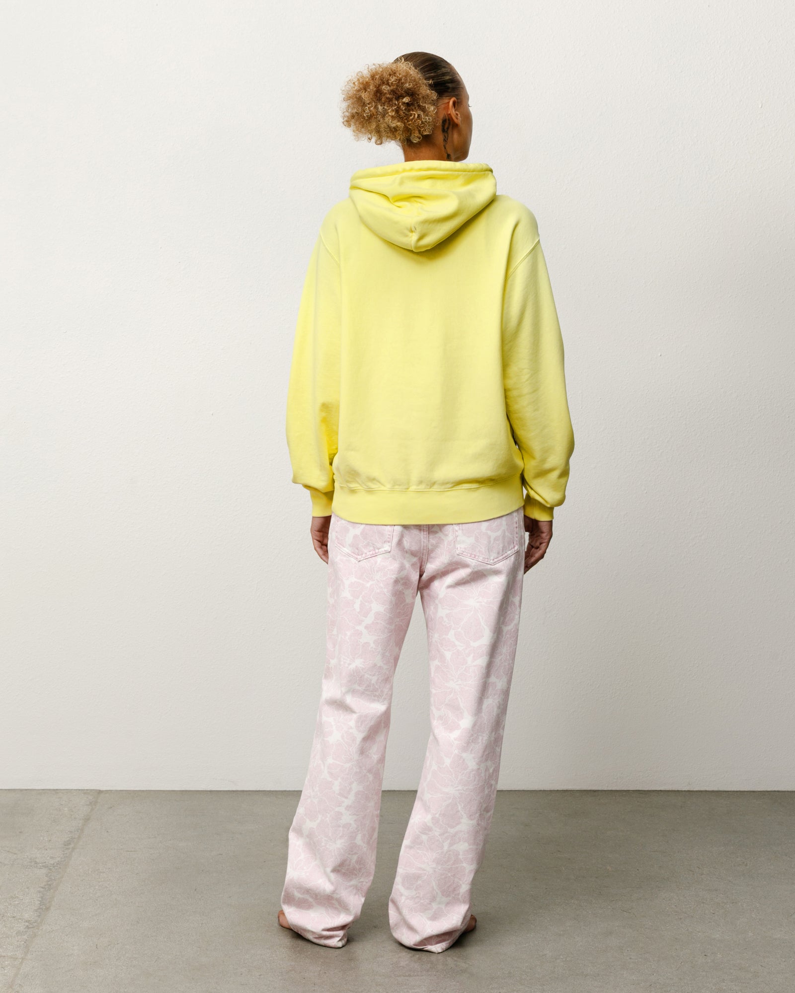Lightweight Terry Hoodie – Yellow | Sweats | Stüssy