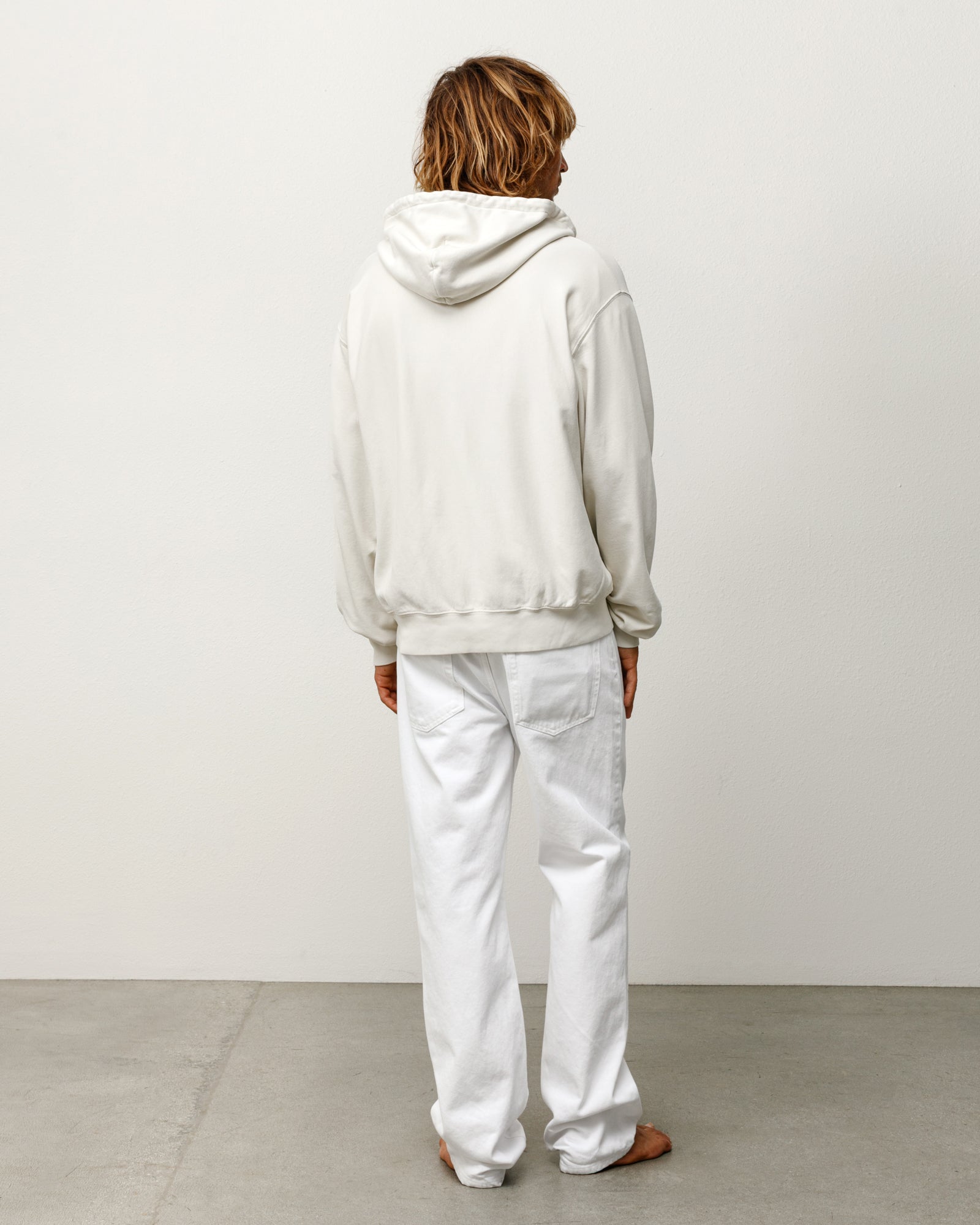 Lightweight Terry Zip Hoodie – Stone | Zip-up Fleece | Stüssy