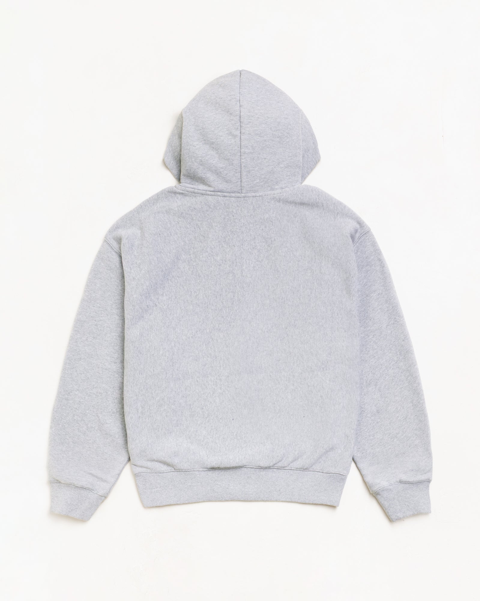 Plaid Lined Zip Hoodie - Grey Heather | Zip-up Fleece | Stüssy