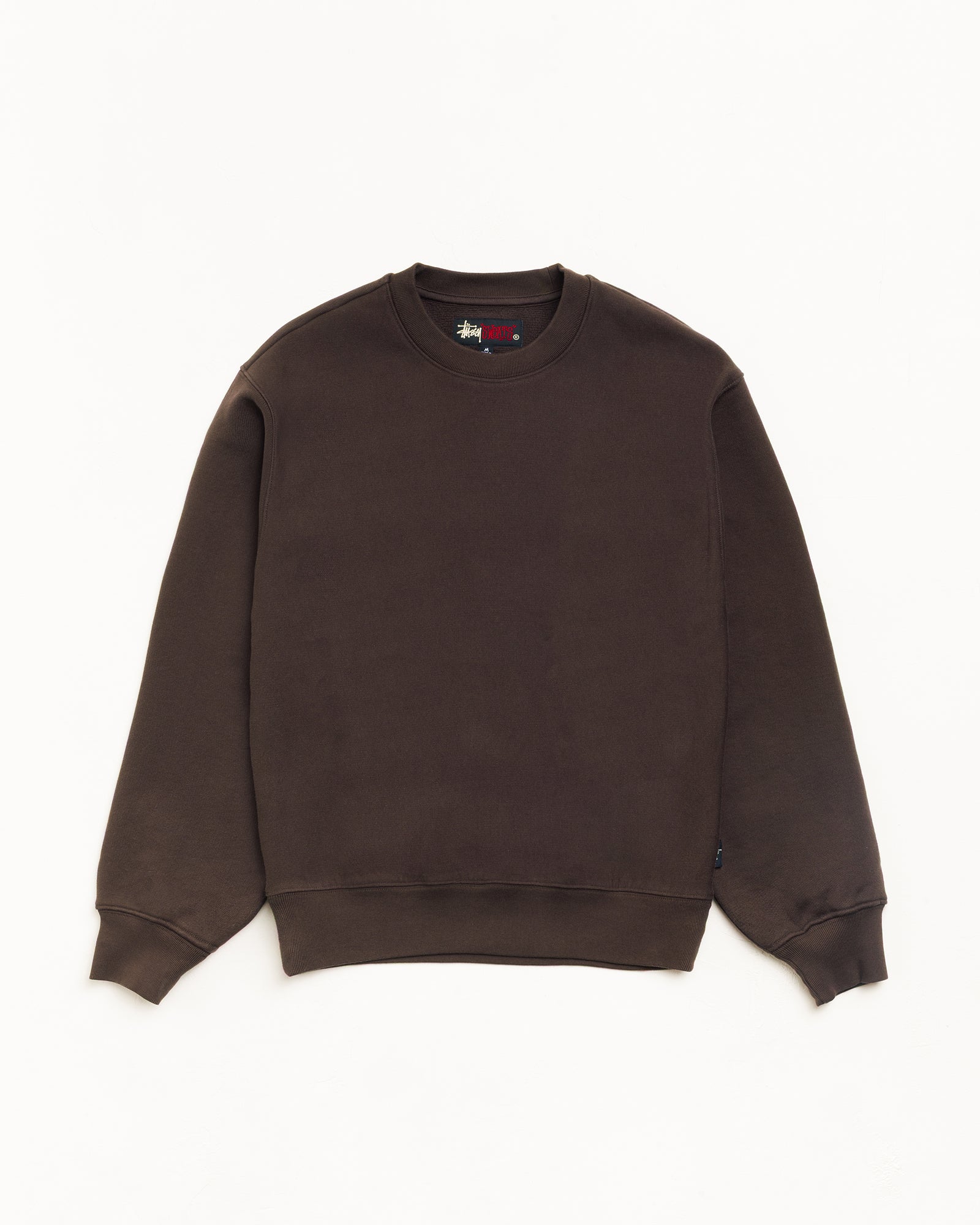 Fleece Crew - Brown | Crew Fleece | Stüssy
