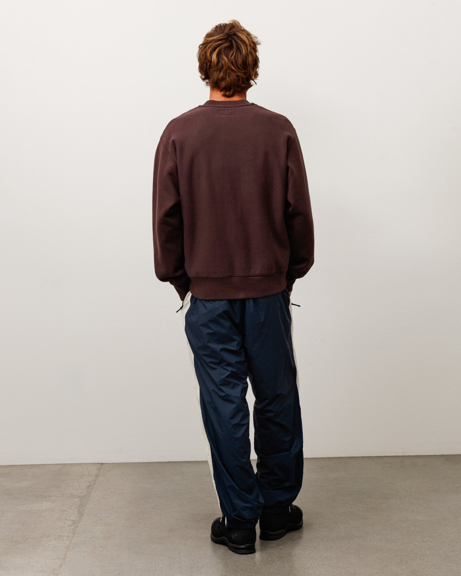 Fleece Crew - Brown | Crew Fleece | Stüssy