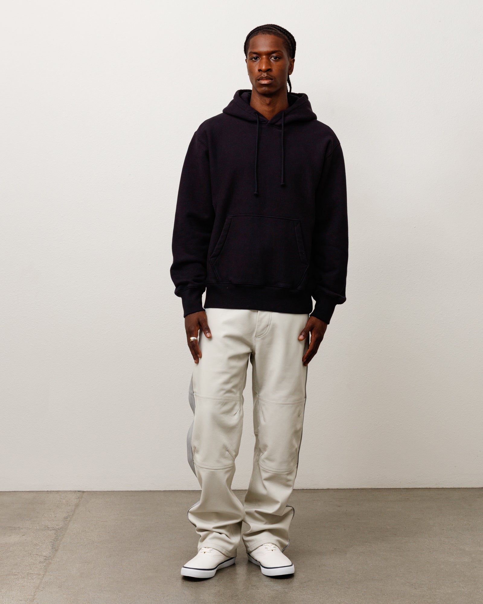 Fleece Hoodie - Black | Sweats | Stüssy
