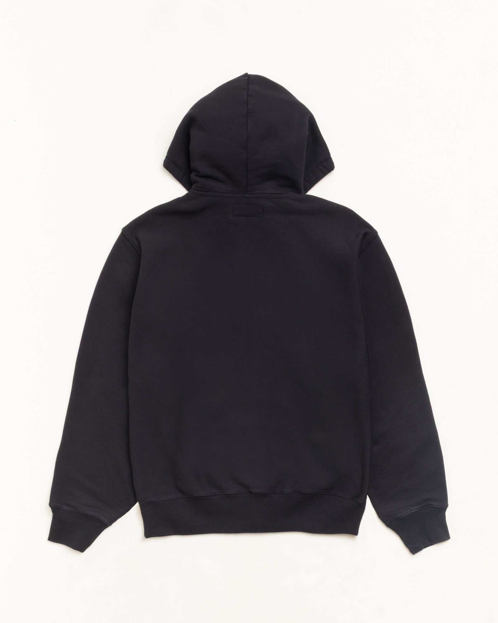 Fleece Zip Hoodie - Black | Zip-up Fleece | Stüssy