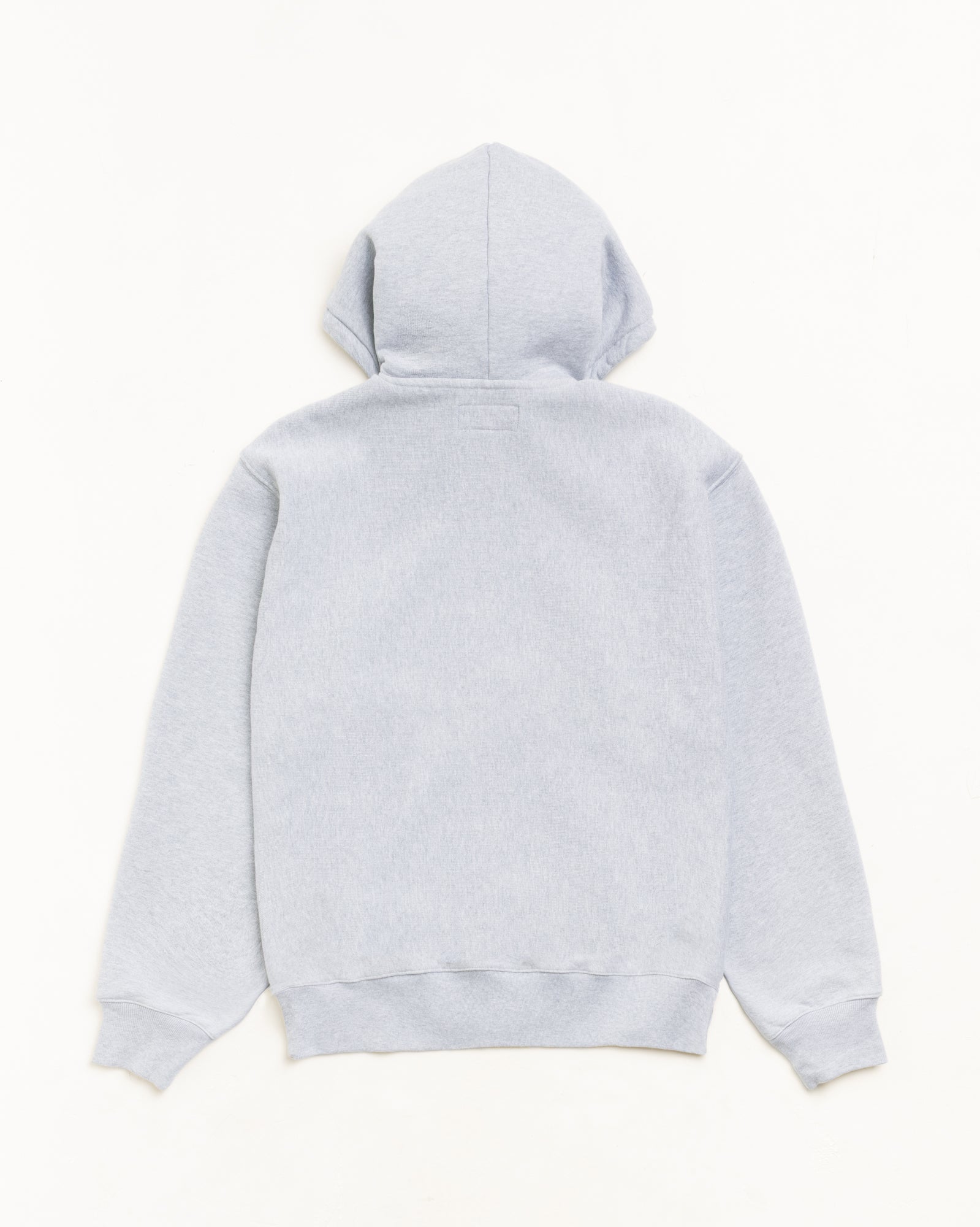 Fleece Zip Hoodie - Grey Heather | Zip-up Fleece | Stüssy