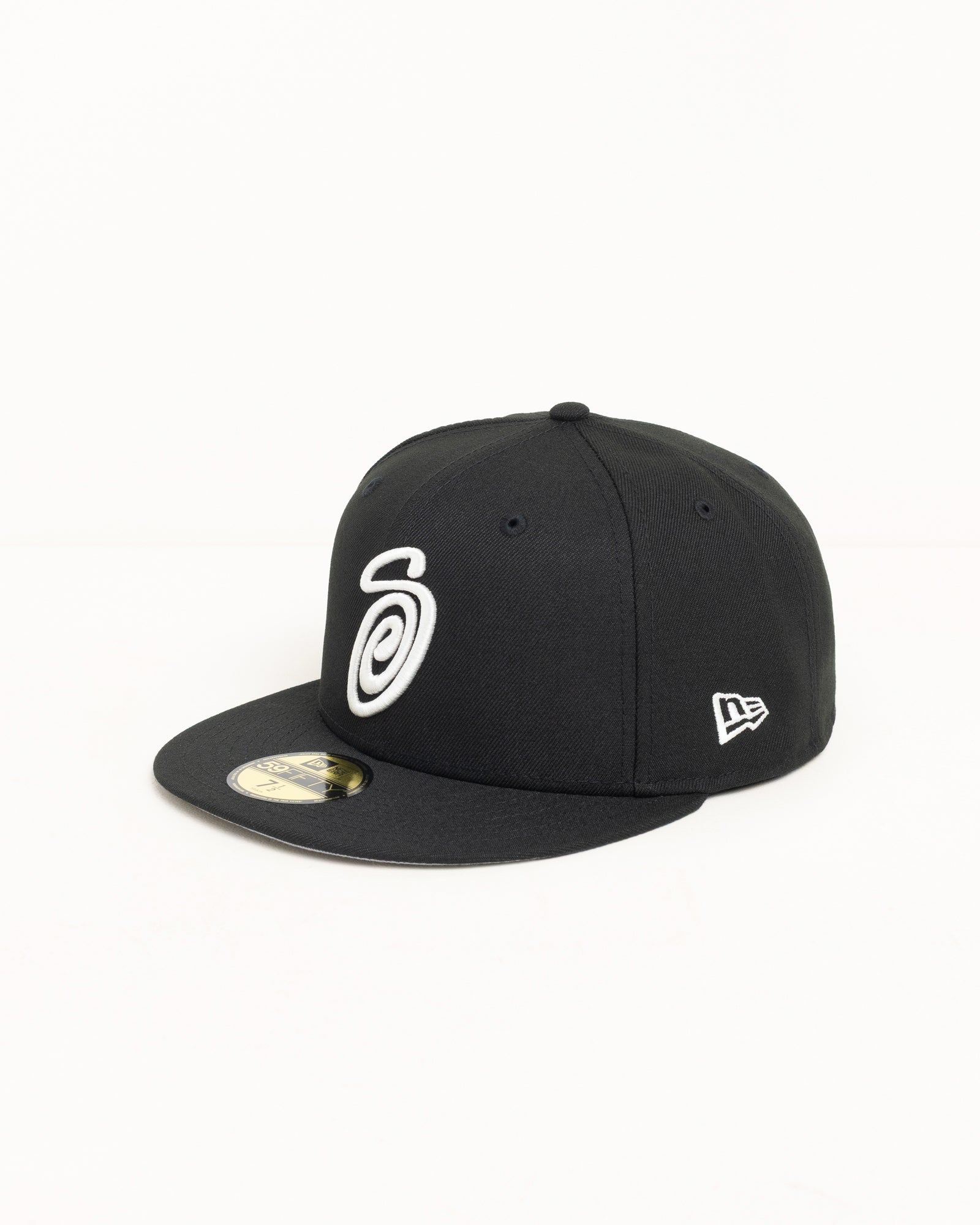 Curly S 59fifty New Era Cap Accessories In Black