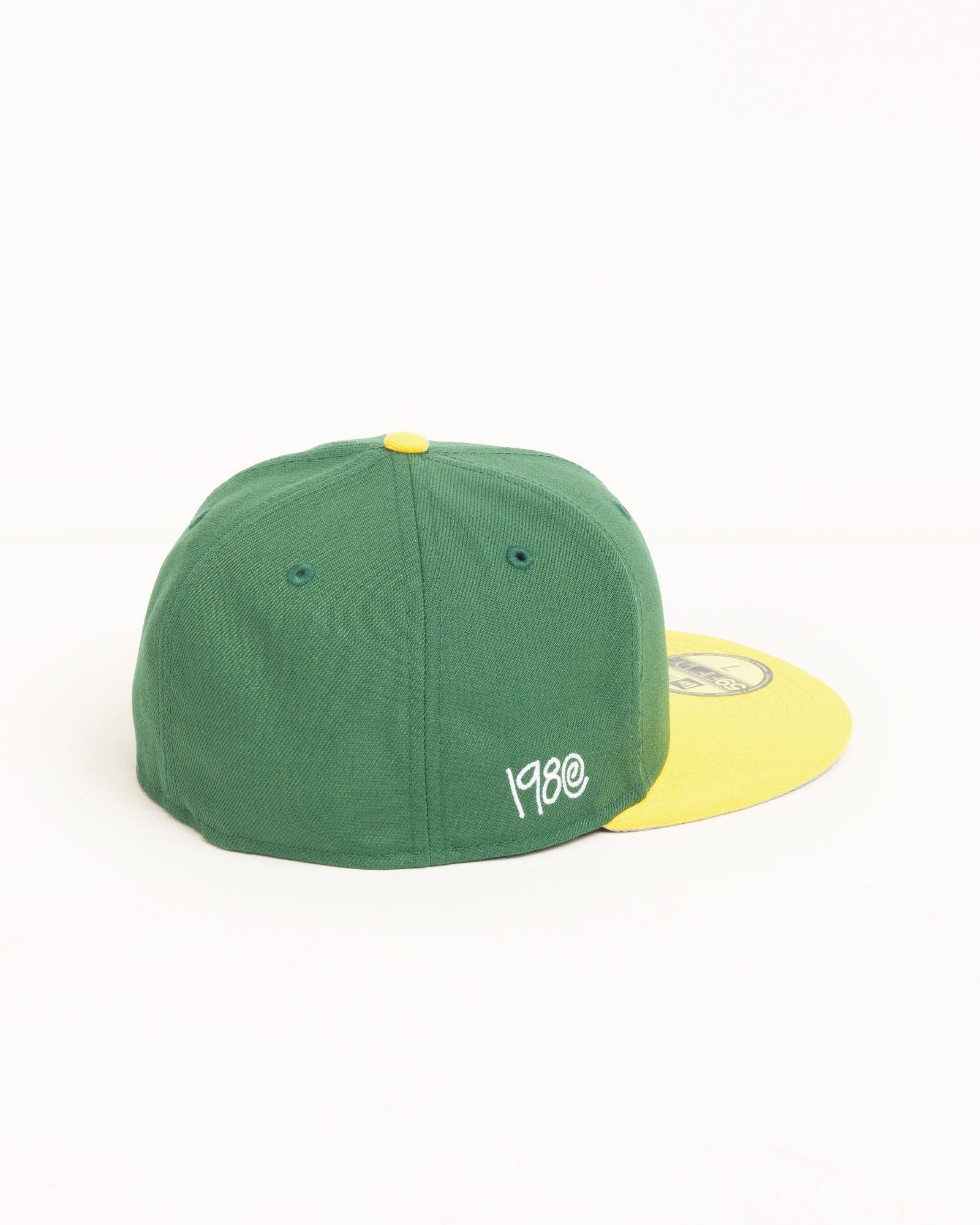 Curly S 59fifty New Era Cap Unisex In Green/yellow